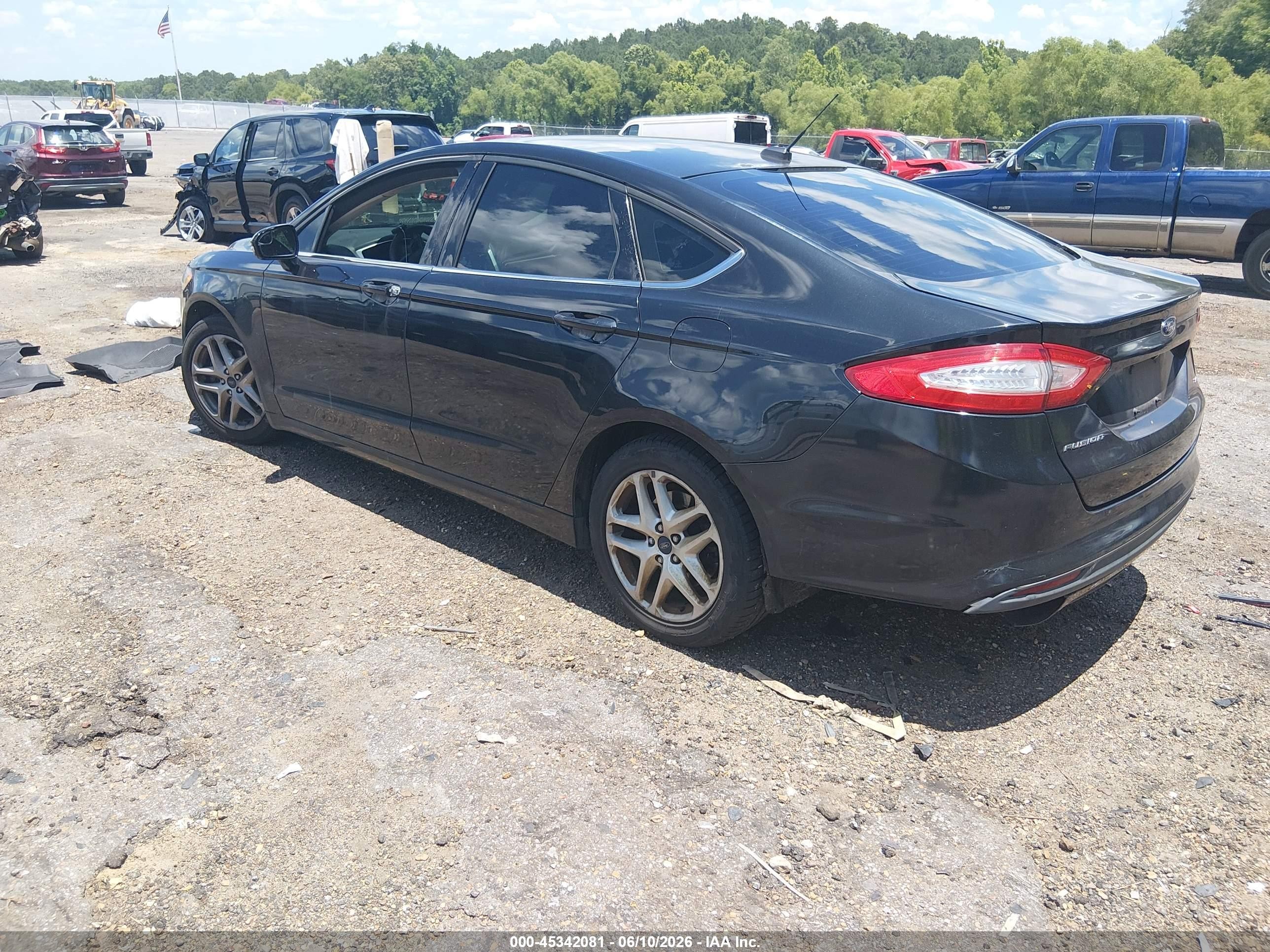 2015 Ford Fusion Se Black vin: 1FA6P0H72F5120990