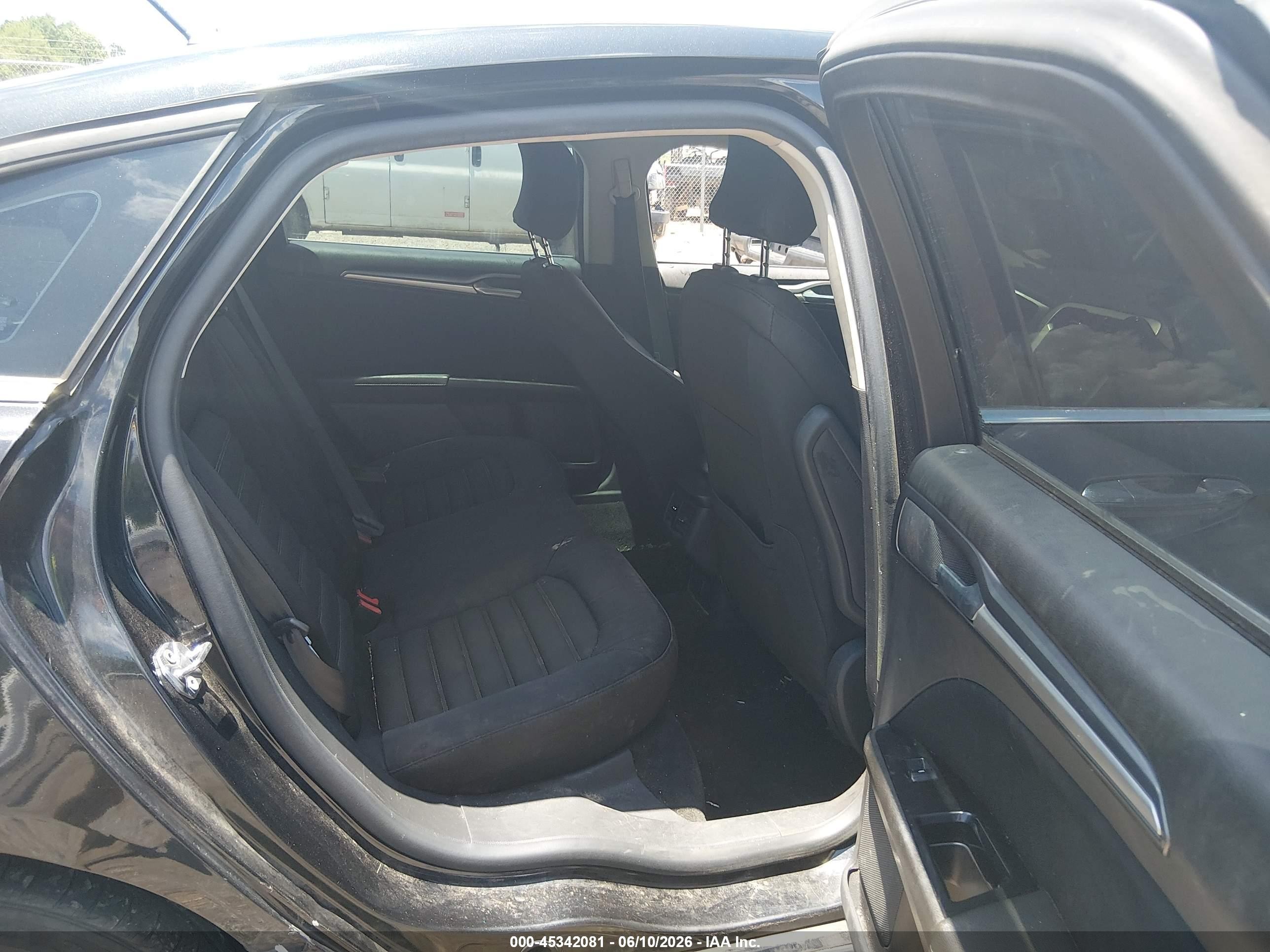 2015 Ford Fusion Se Black vin: 1FA6P0H72F5120990