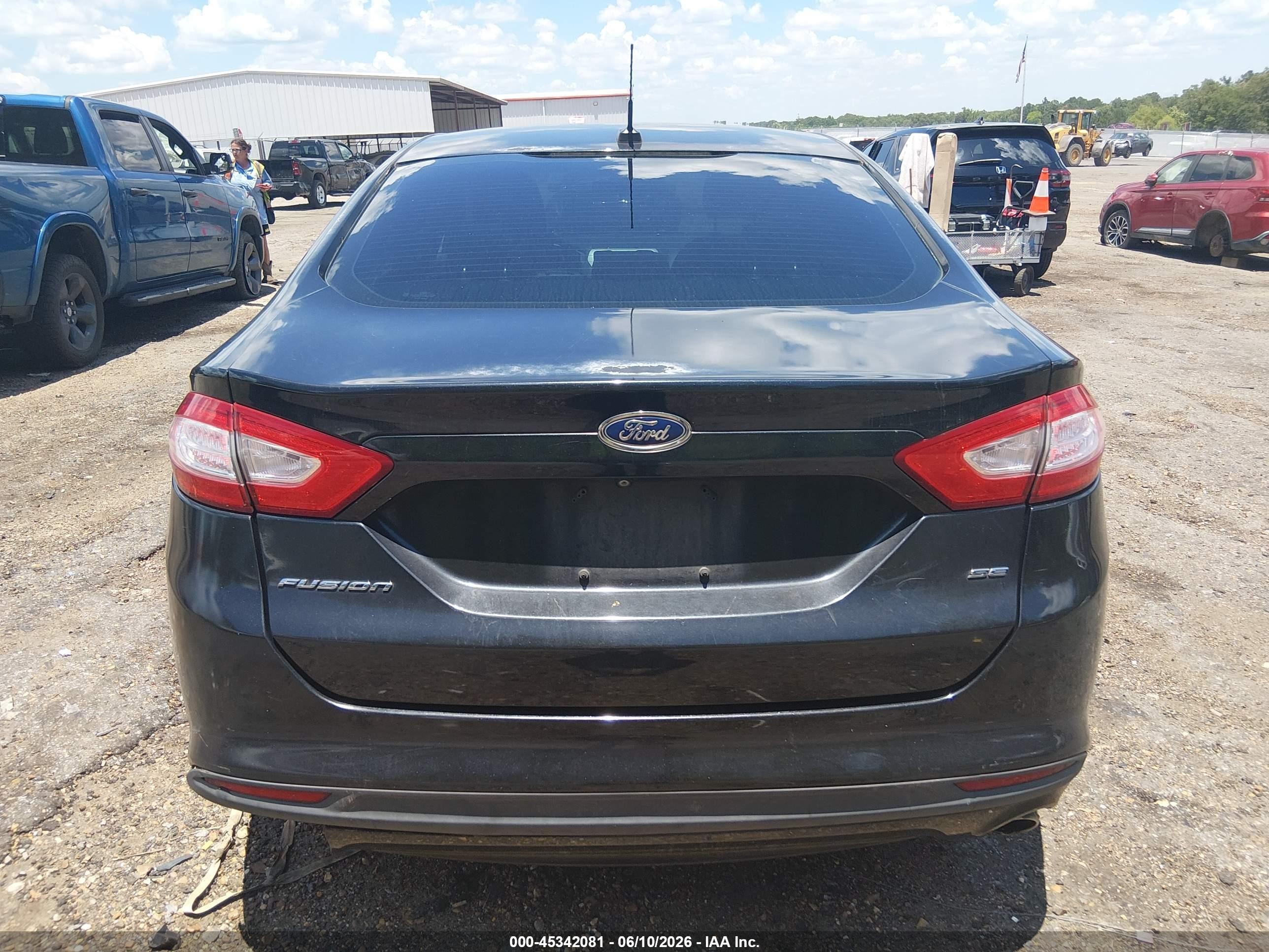 2015 Ford Fusion Se Black vin: 1FA6P0H72F5120990