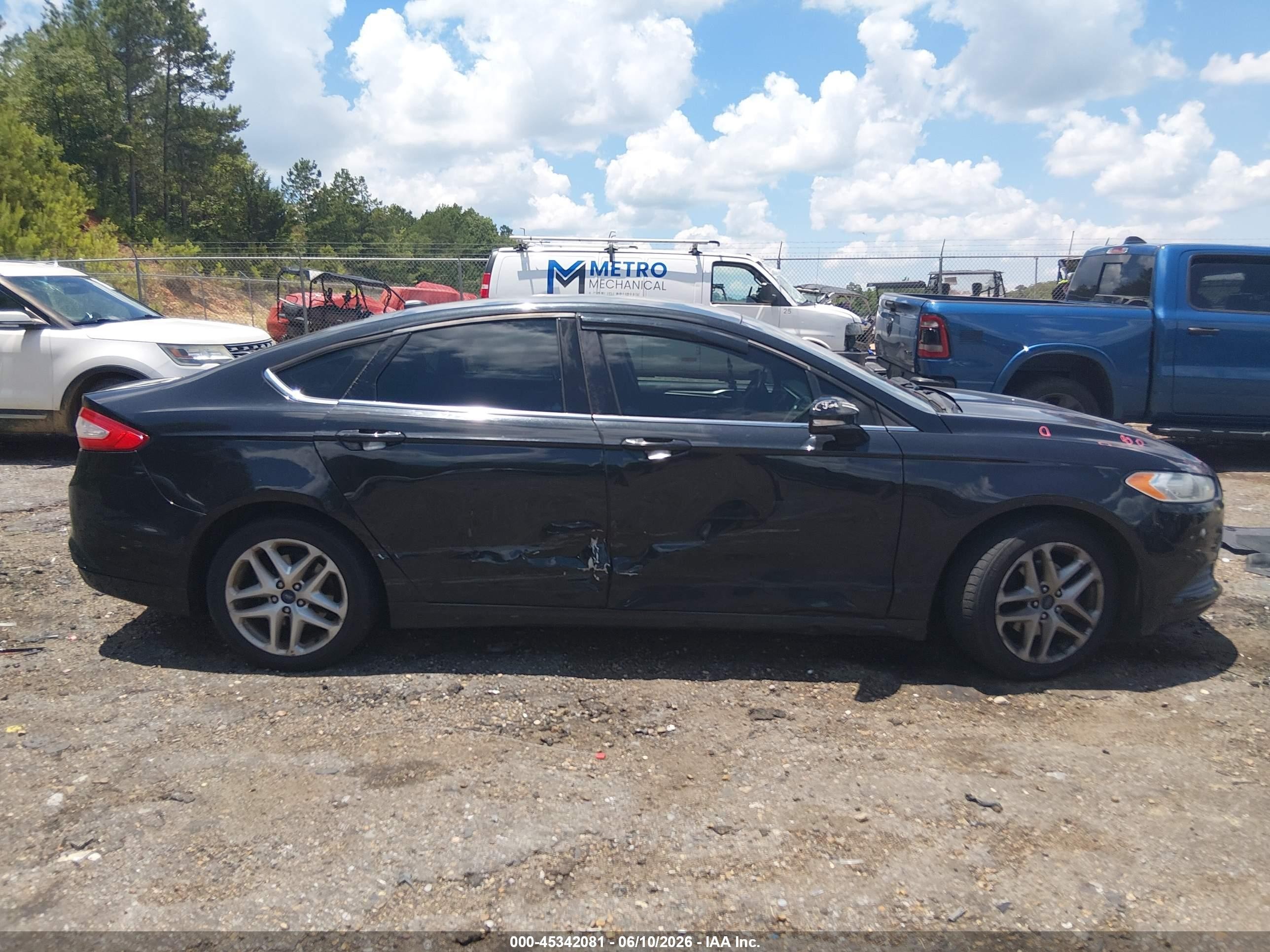 2015 Ford Fusion Se Black vin: 1FA6P0H72F5120990