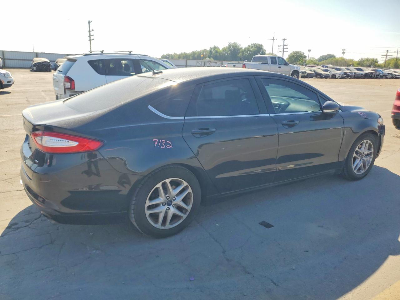 2015 Ford Fusion Se Черный vin: 1FA6P0H72F5125980