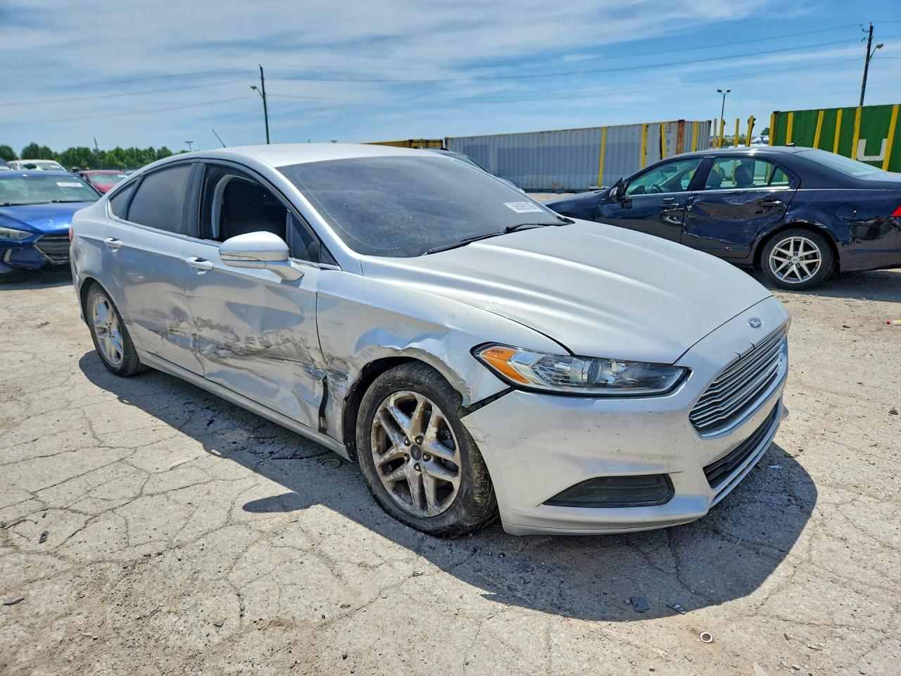 2015 Ford Fusion Se Silver vin: 1FA6P0H72F5130144