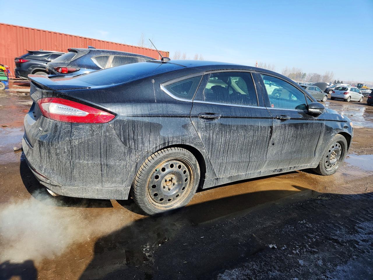 2014 Ford Fusion Se Black vin: 1FA6P0H73E5353601