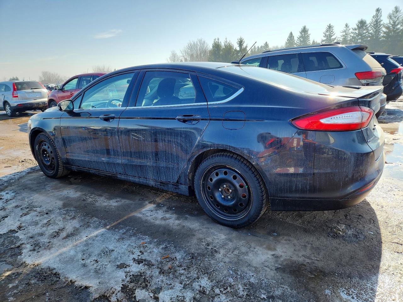 2014 Ford Fusion Se Black vin: 1FA6P0H73E5353601