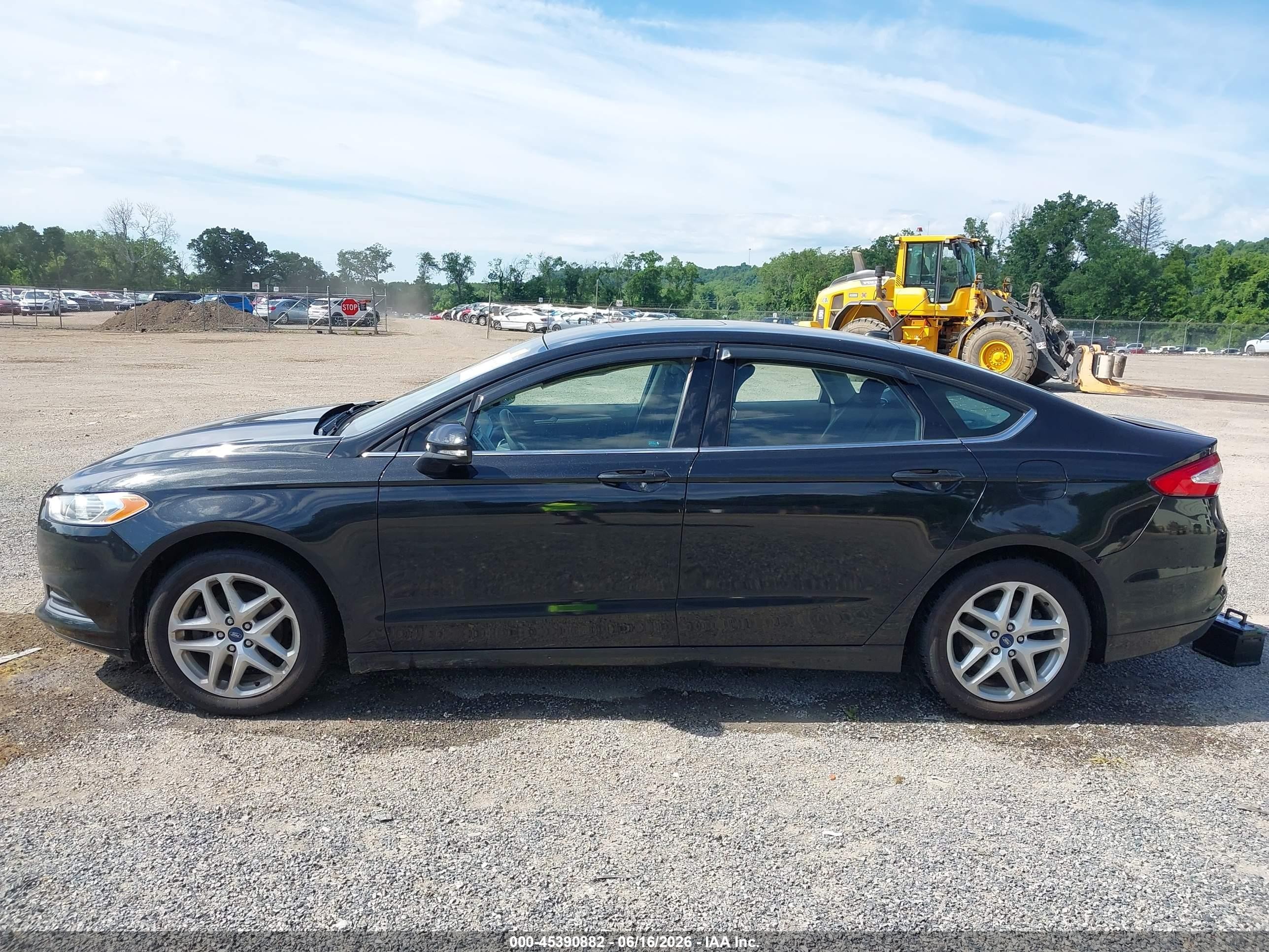 2014 Ford Fusion Se Black vin: 1FA6P0H73E5355753