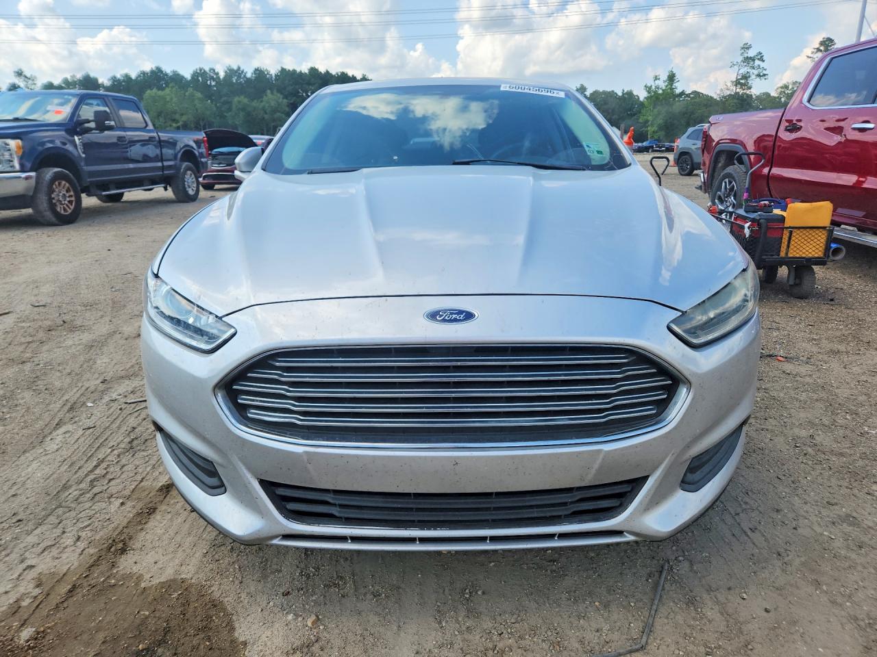 2014 Ford Fusion Se Silver vin: 1FA6P0H73E5364291