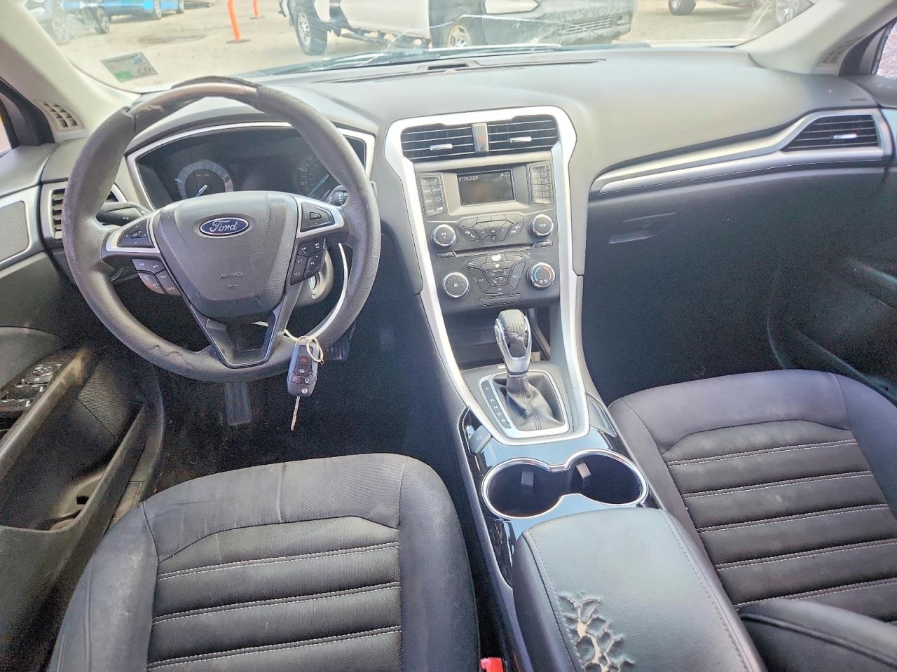 2014 Ford Fusion Se Silver vin: 1FA6P0H73E5364291