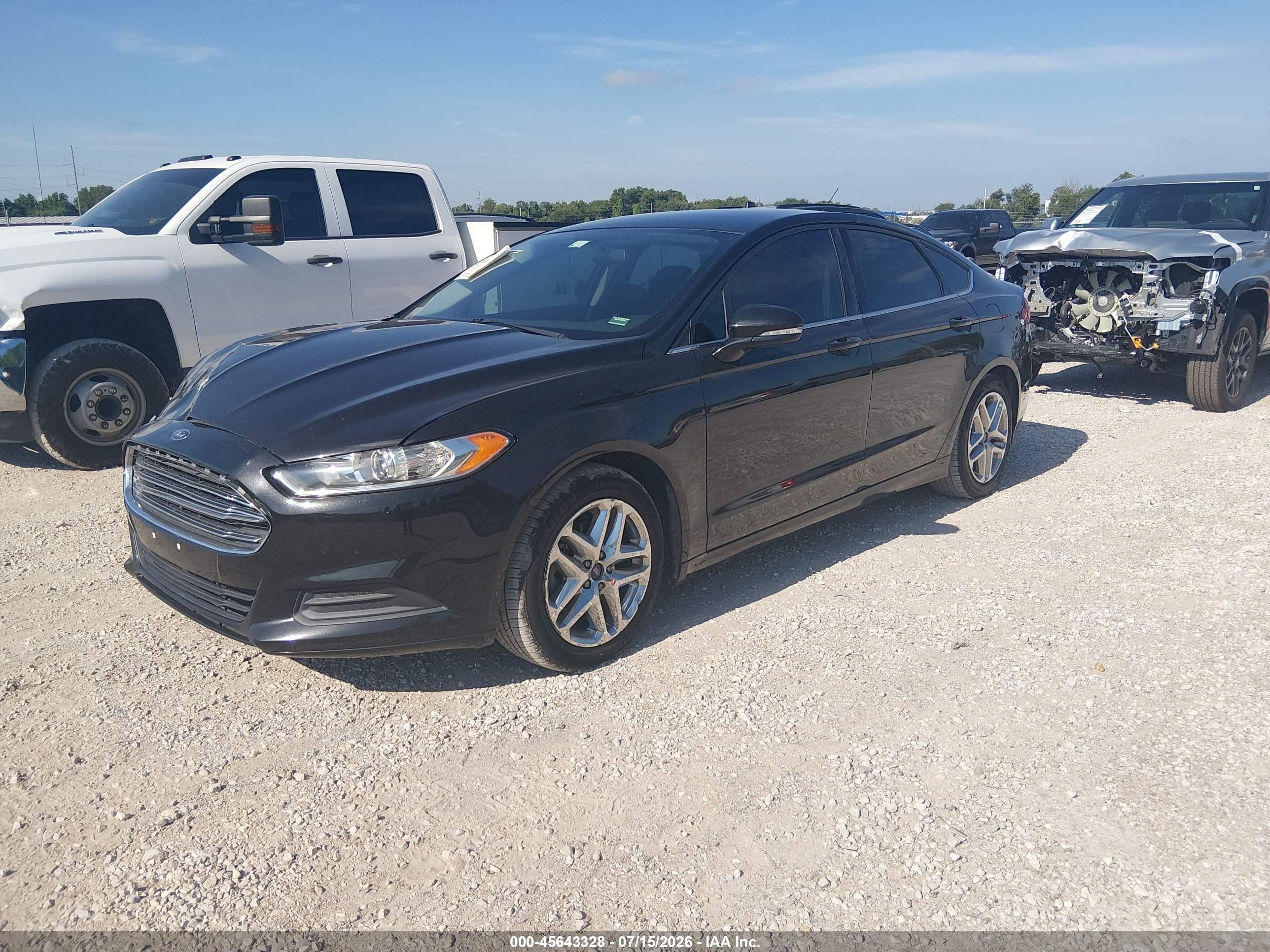 2014 Ford Fusion Se Черный vin: 1FA6P0H73E5366607