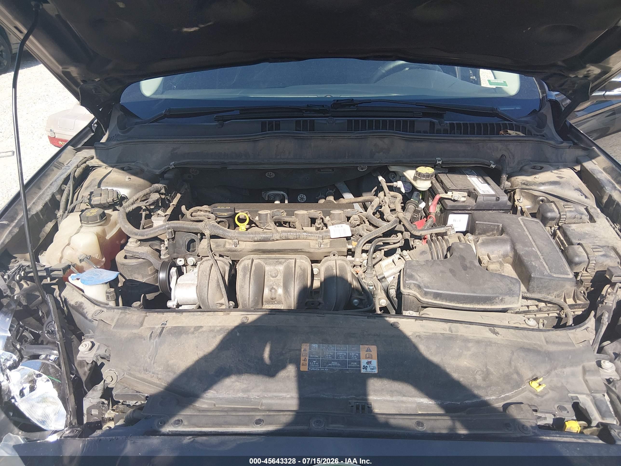 2014 Ford Fusion Se Черный vin: 1FA6P0H73E5366607