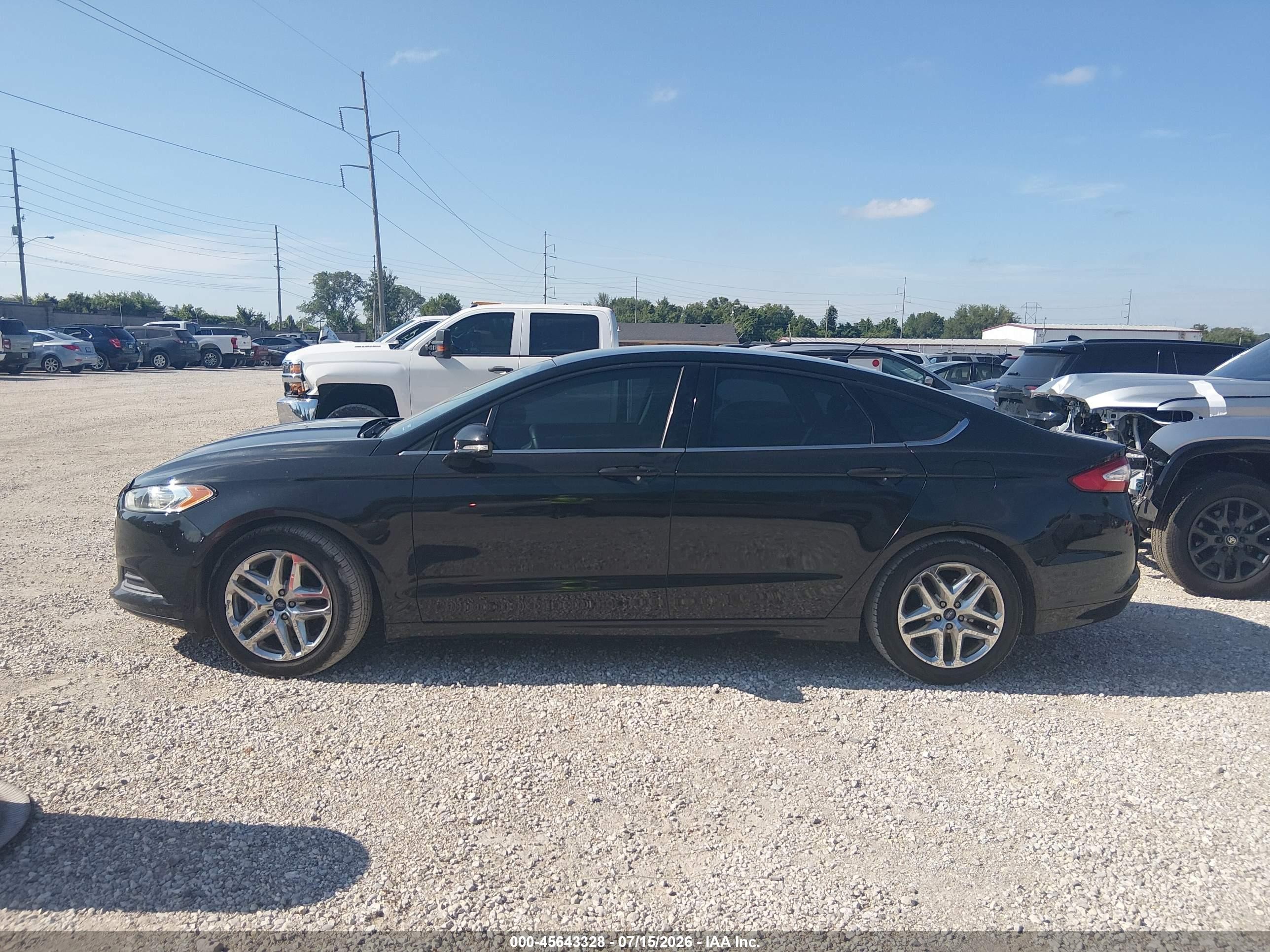 2014 Ford Fusion Se Черный vin: 1FA6P0H73E5366607
