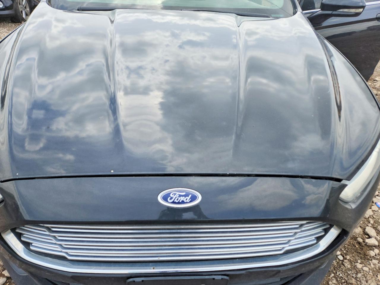 2014 Ford Fusion Se Black vin: 1FA6P0H73E5374626