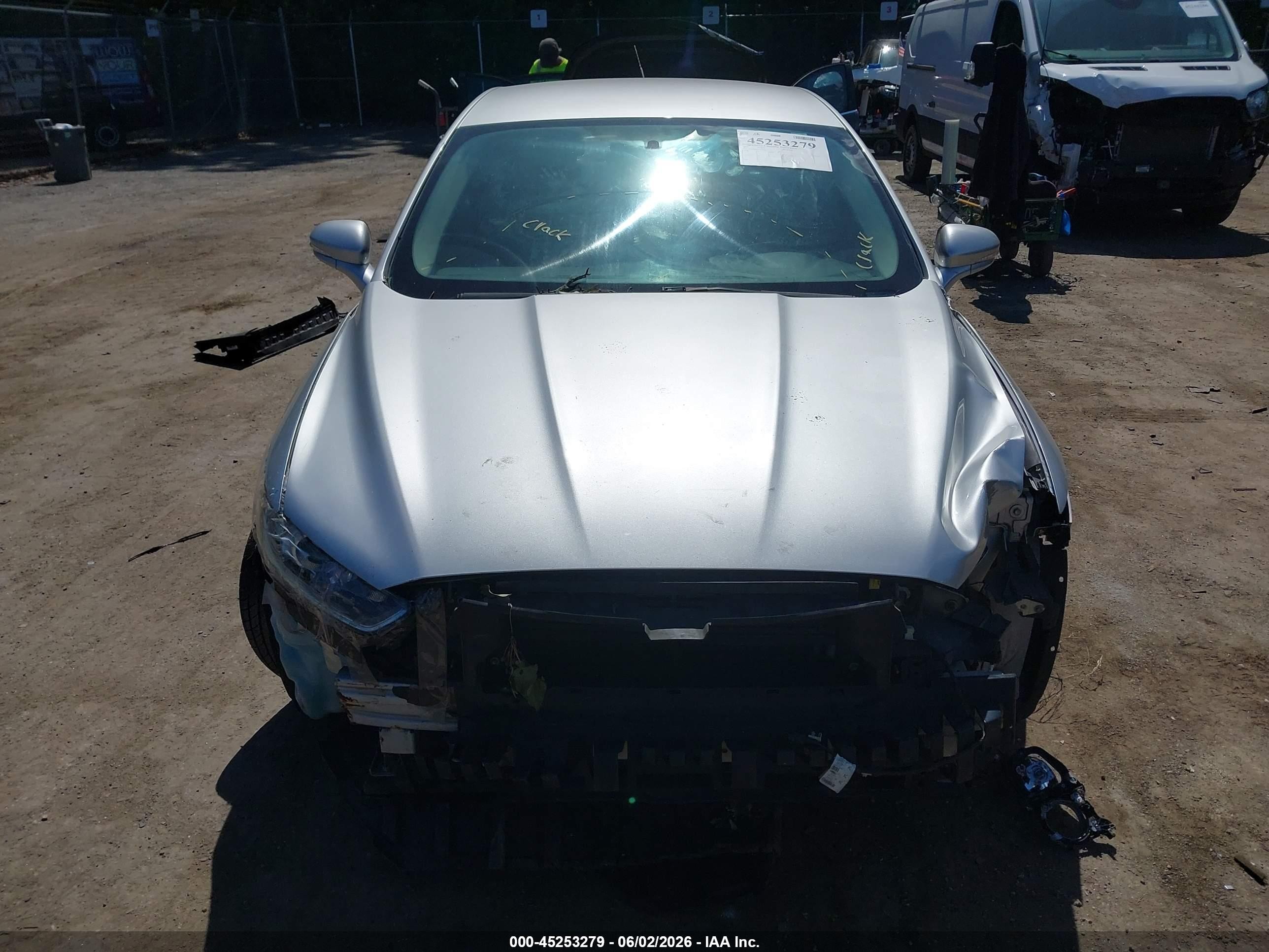 2014 Ford Fusion Se Silver vin: 1FA6P0H73E5375940