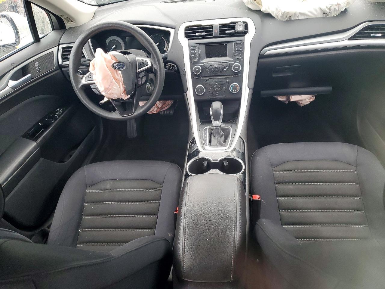 2014 Ford Fusion Se White vin: 1FA6P0H73E5385514