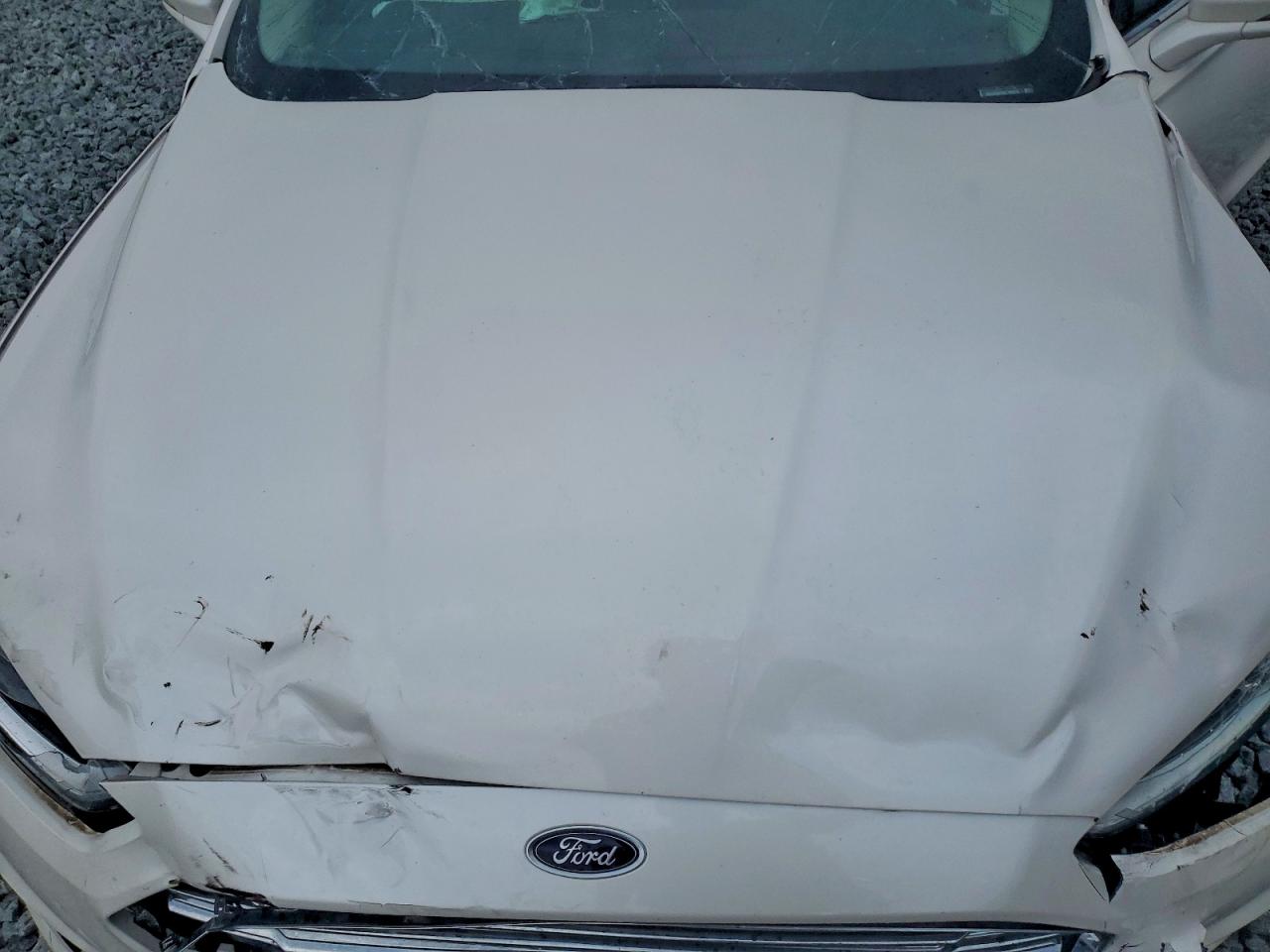 2014 Ford Fusion Se White vin: 1FA6P0H73E5385514