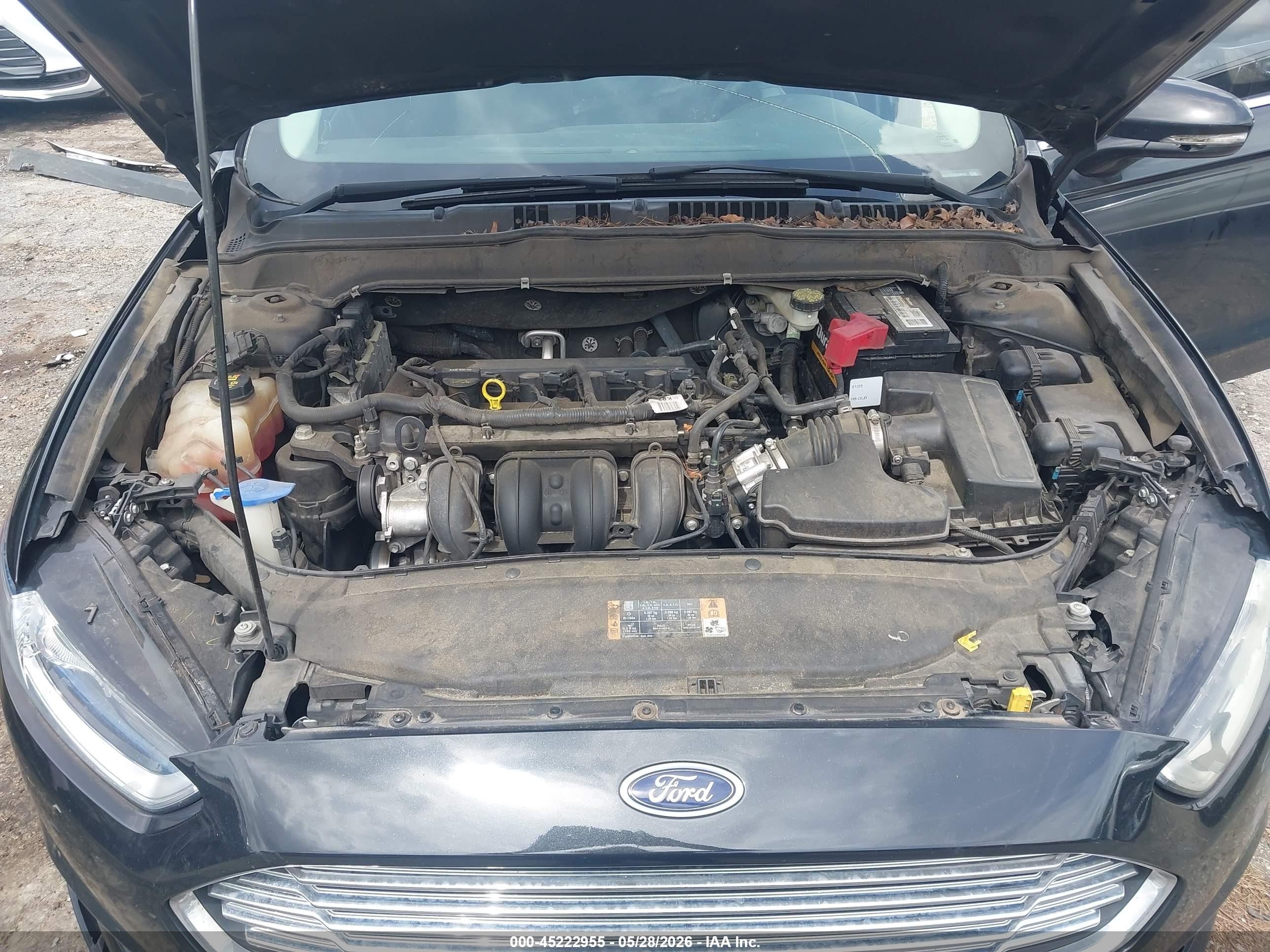 2014 Ford Fusion Se Black vin: 1FA6P0H73E5398151