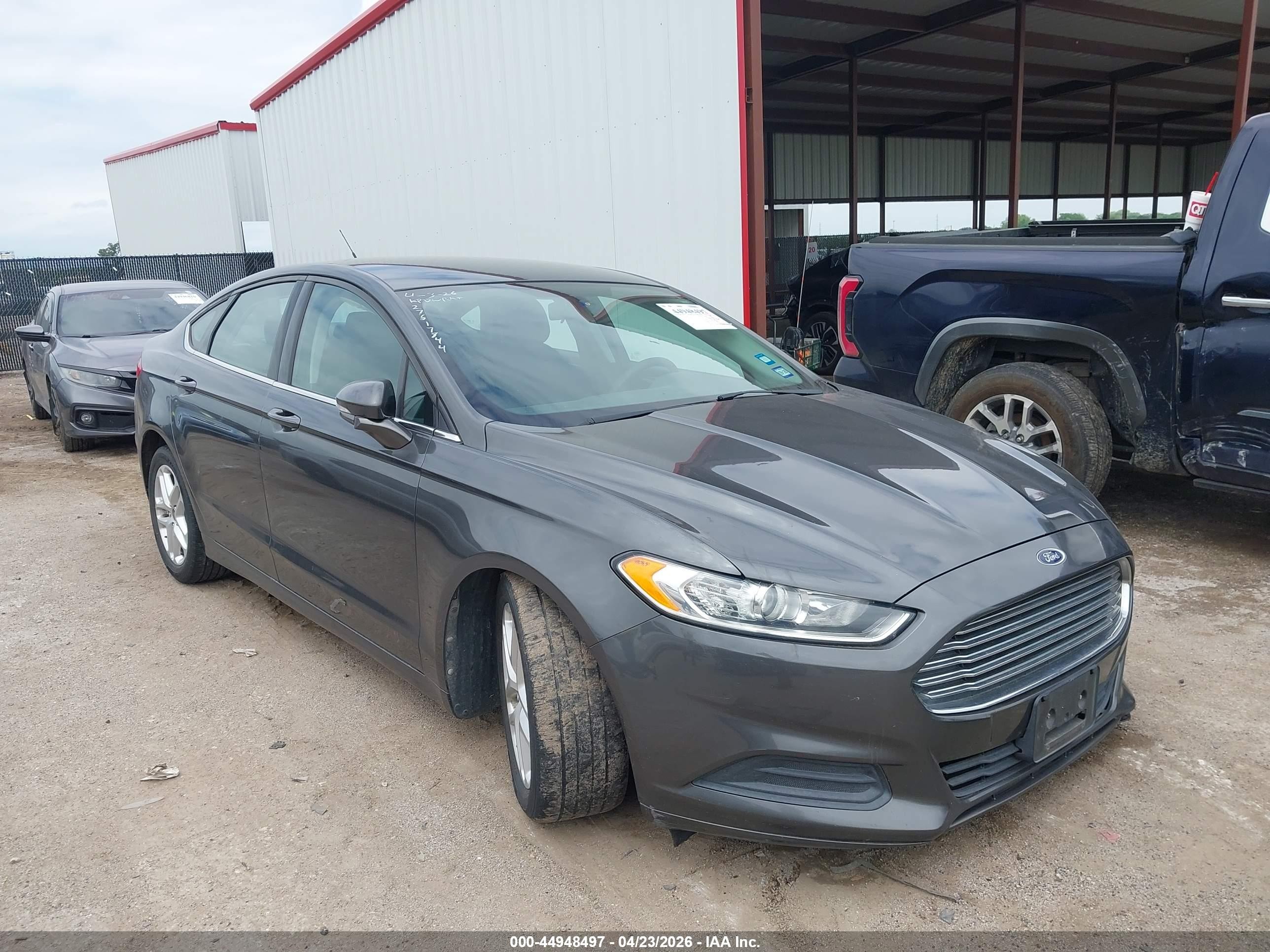 2015 Ford Fusion Se Gray vin: 1FA6P0H73F5102756