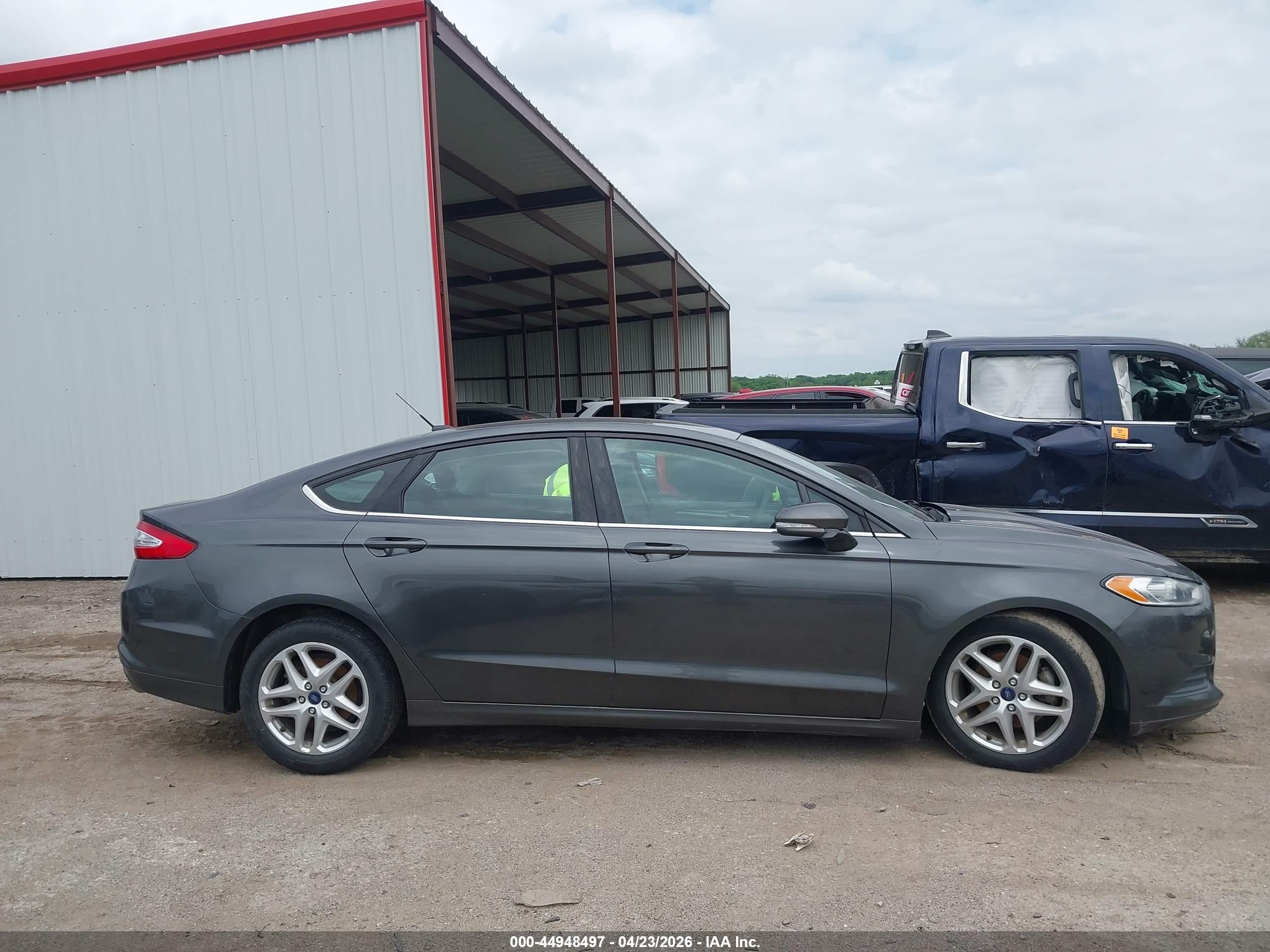 2015 Ford Fusion Se Gray vin: 1FA6P0H73F5102756