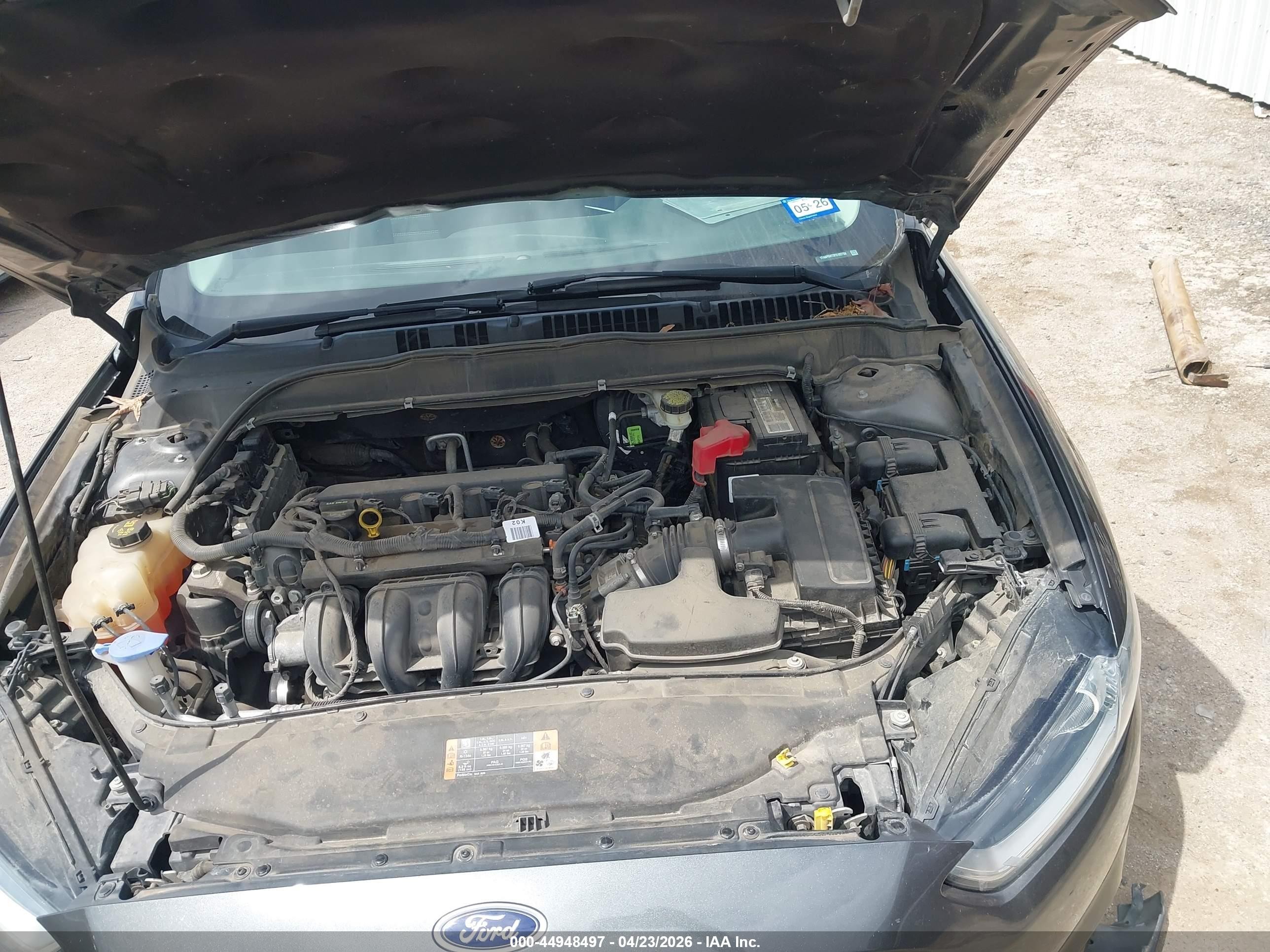 2015 Ford Fusion Se Gray vin: 1FA6P0H73F5102756