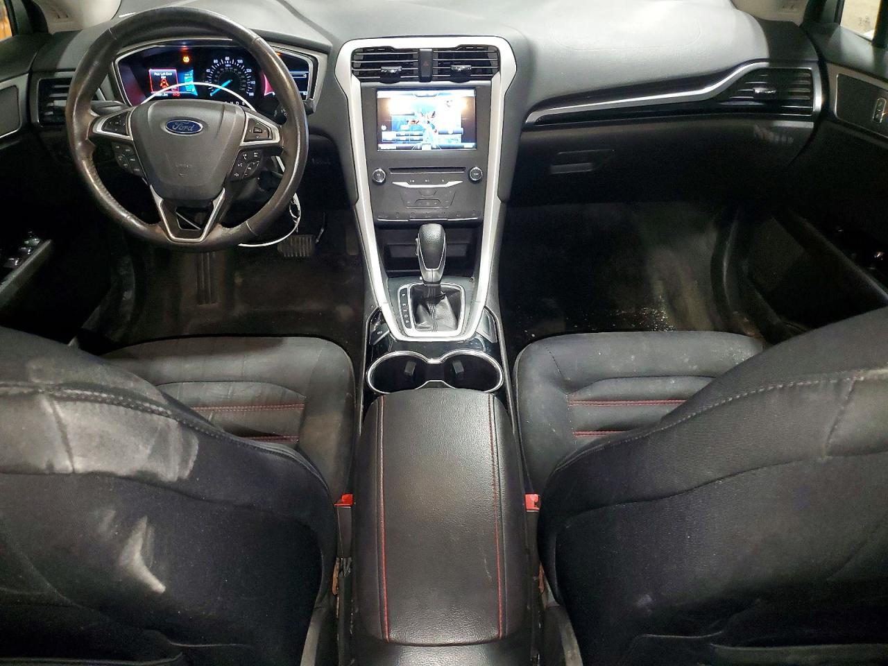 2015 Ford Fusion Se White vin: 1FA6P0H73F5108444