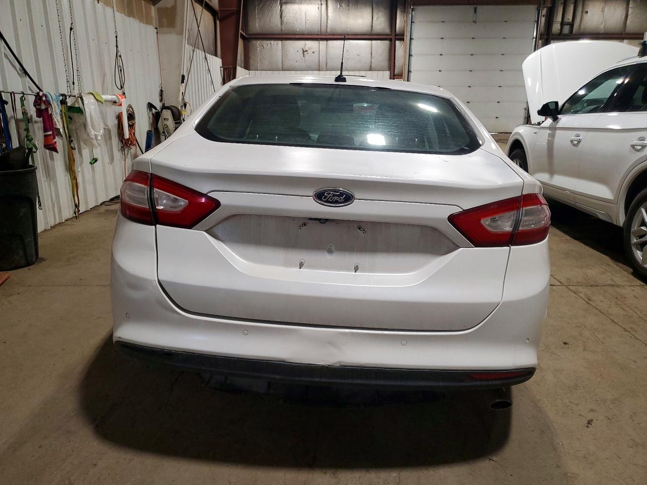 2015 Ford Fusion Se White vin: 1FA6P0H73F5108444