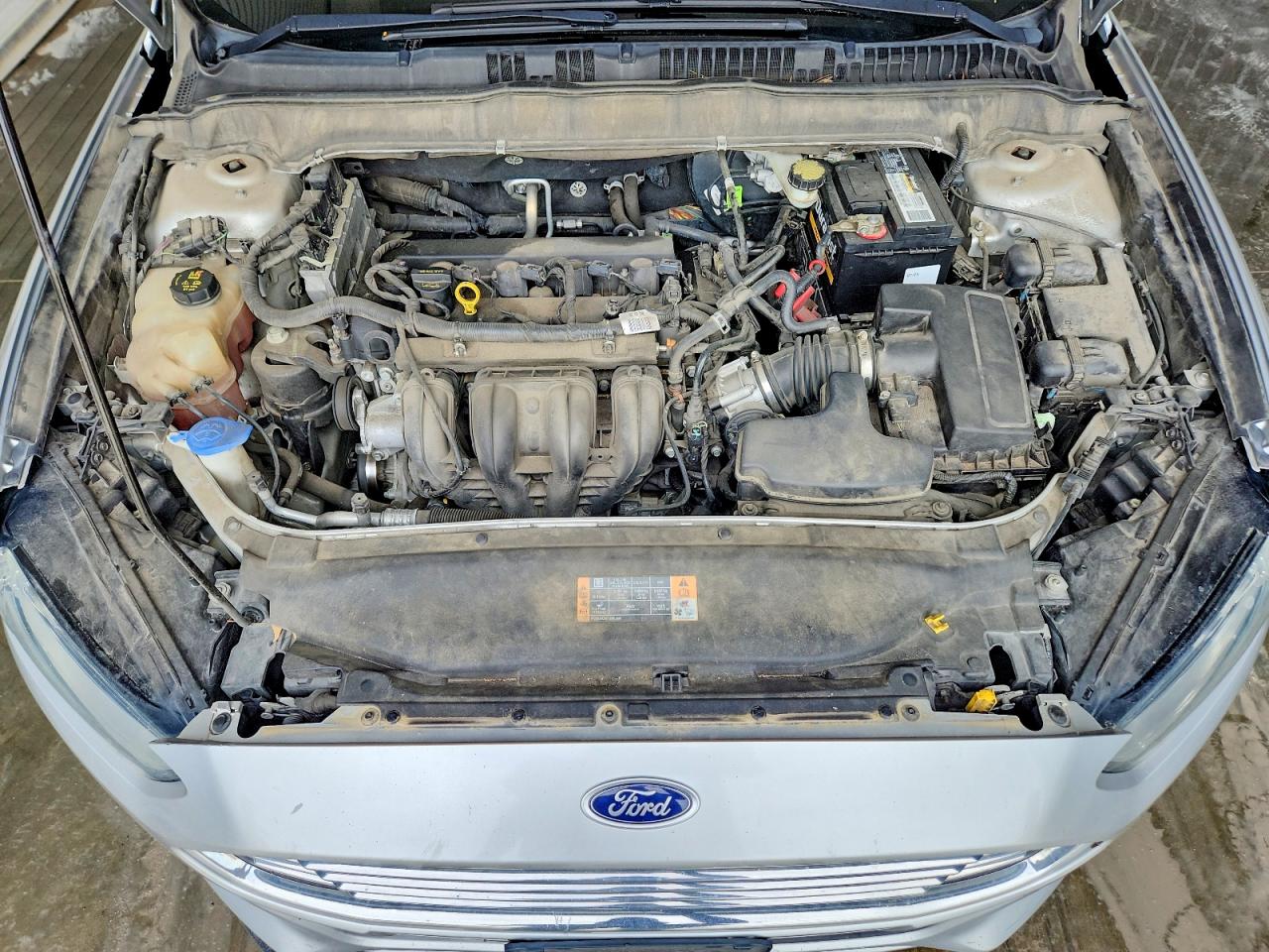2015 Ford Fusion Se Silver vin: 1FA6P0H73F5126524