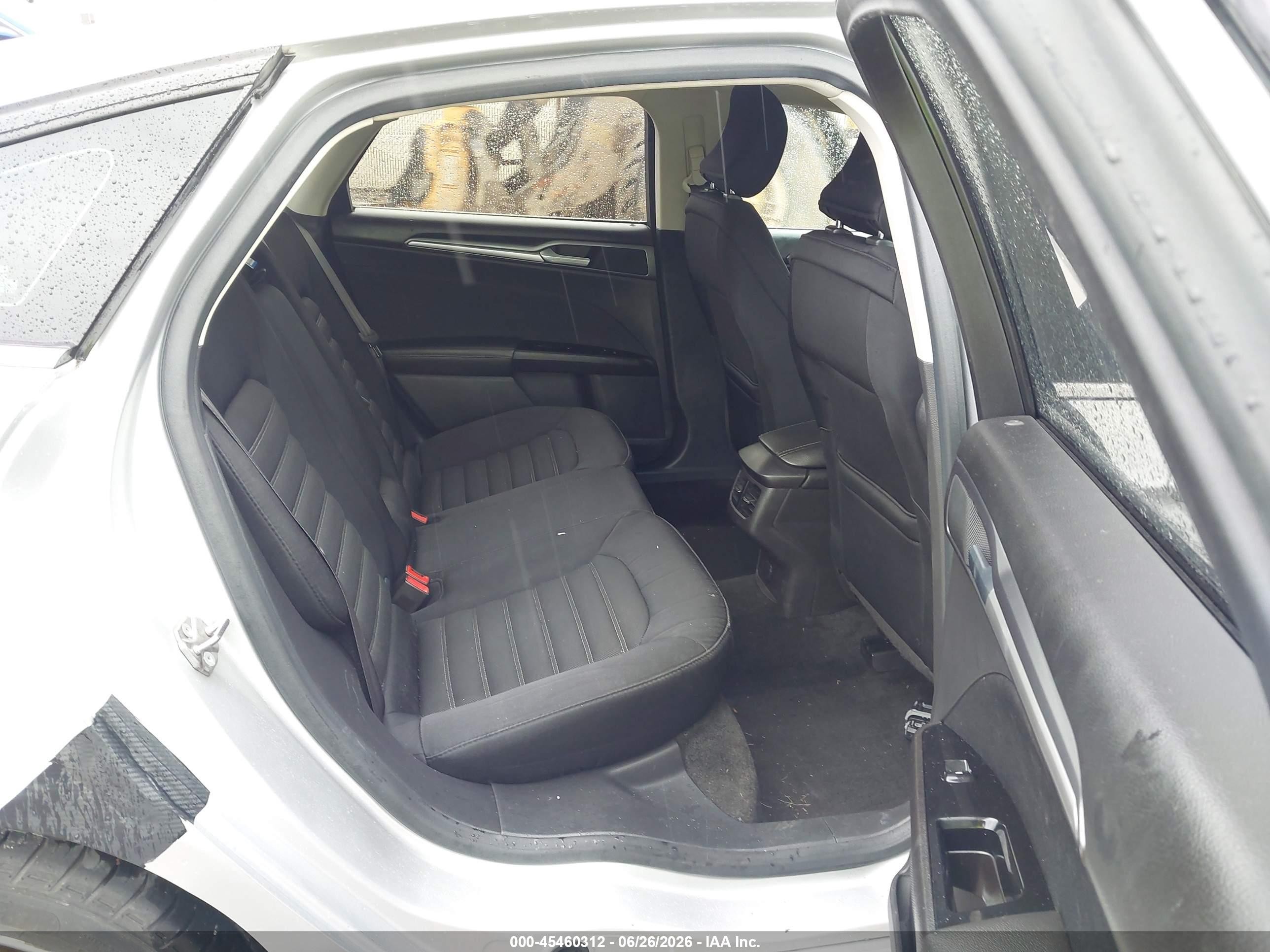 2015 Ford Fusion Se Silver vin: 1FA6P0H73F5128175