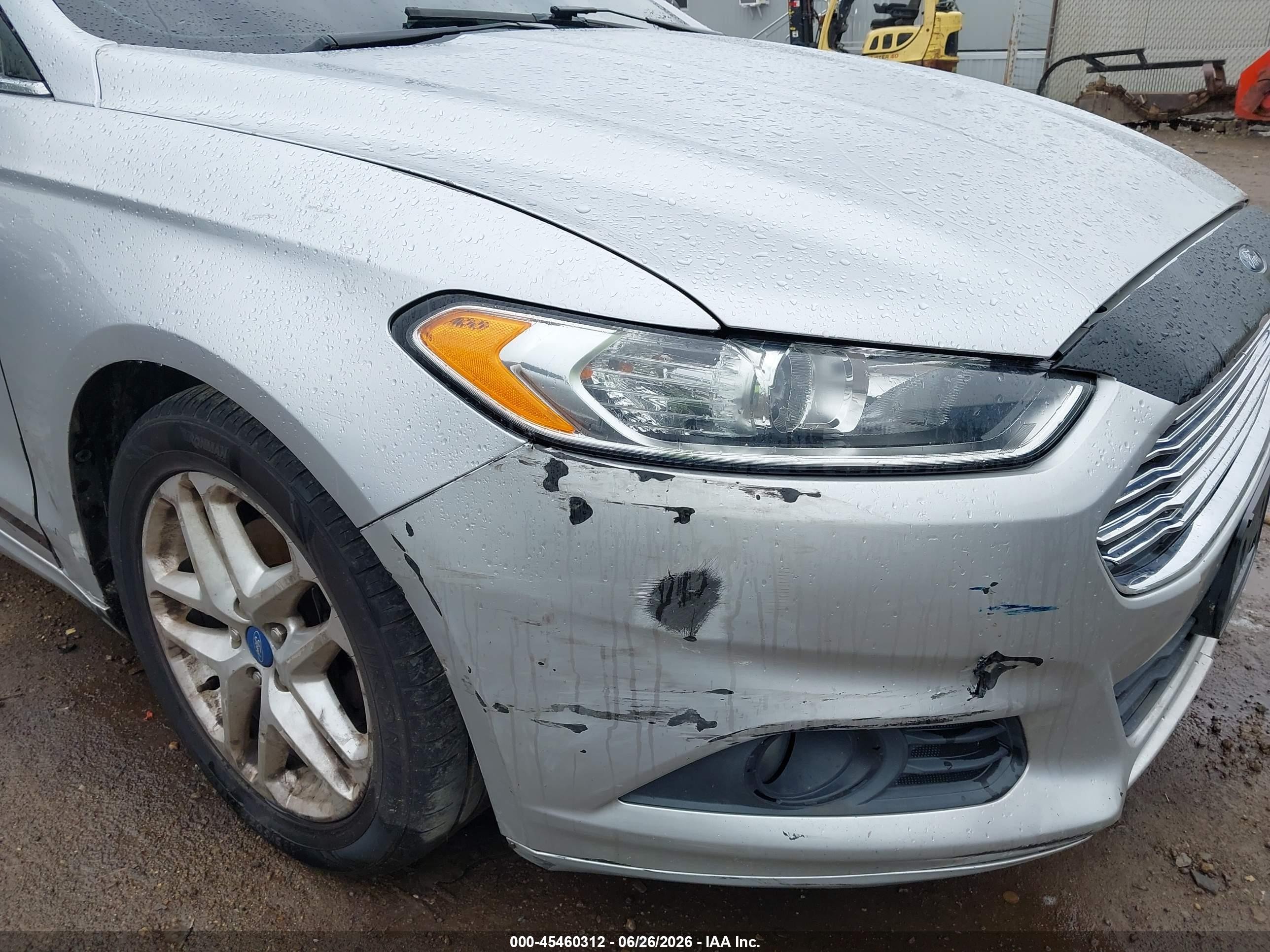 2015 Ford Fusion Se Silver vin: 1FA6P0H73F5128175