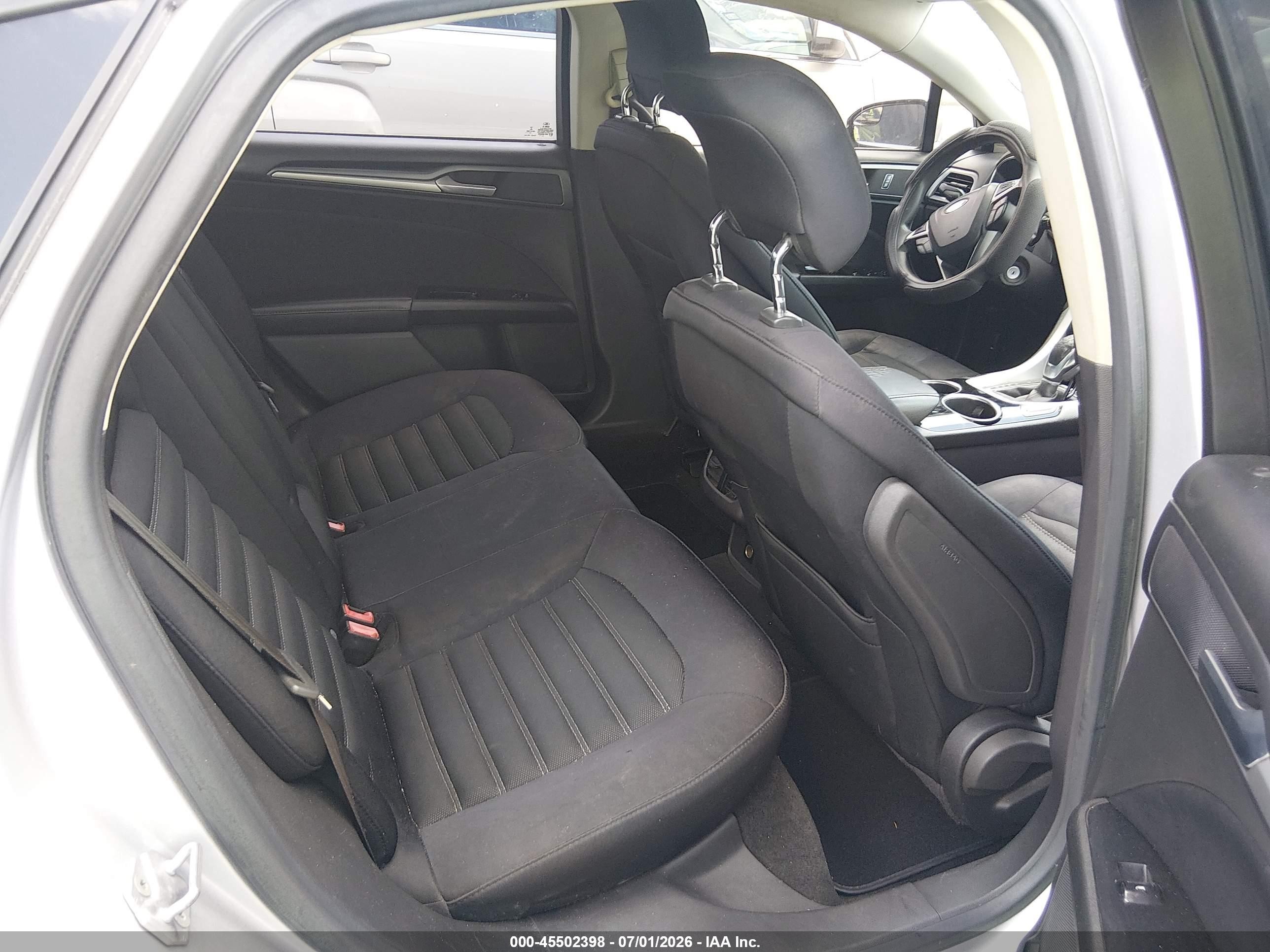 2014 Ford Fusion Se Silver vin: 1FA6P0H74E5354434