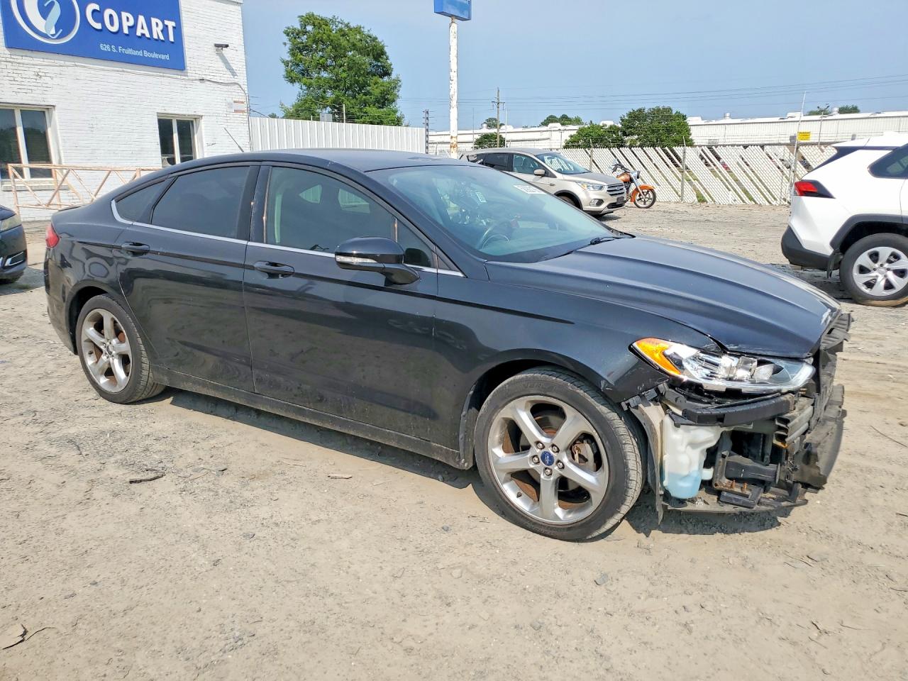 2014 Ford Fusion Se Черный vin: 1FA6P0H74E5402630
