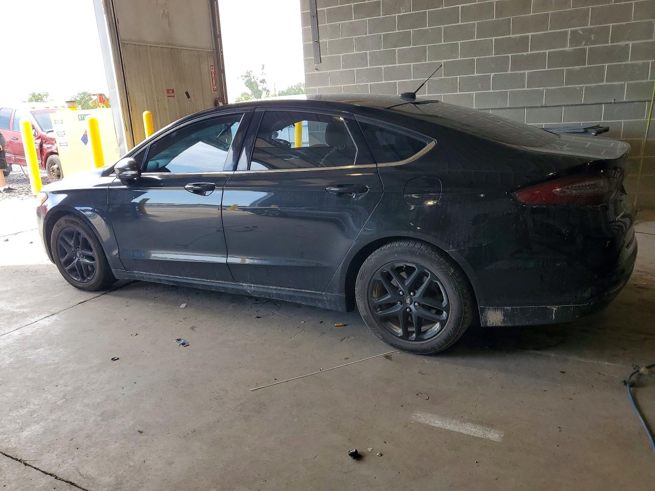 2015 Ford Fusion Se Black vin: 1FA6P0H74F5100031