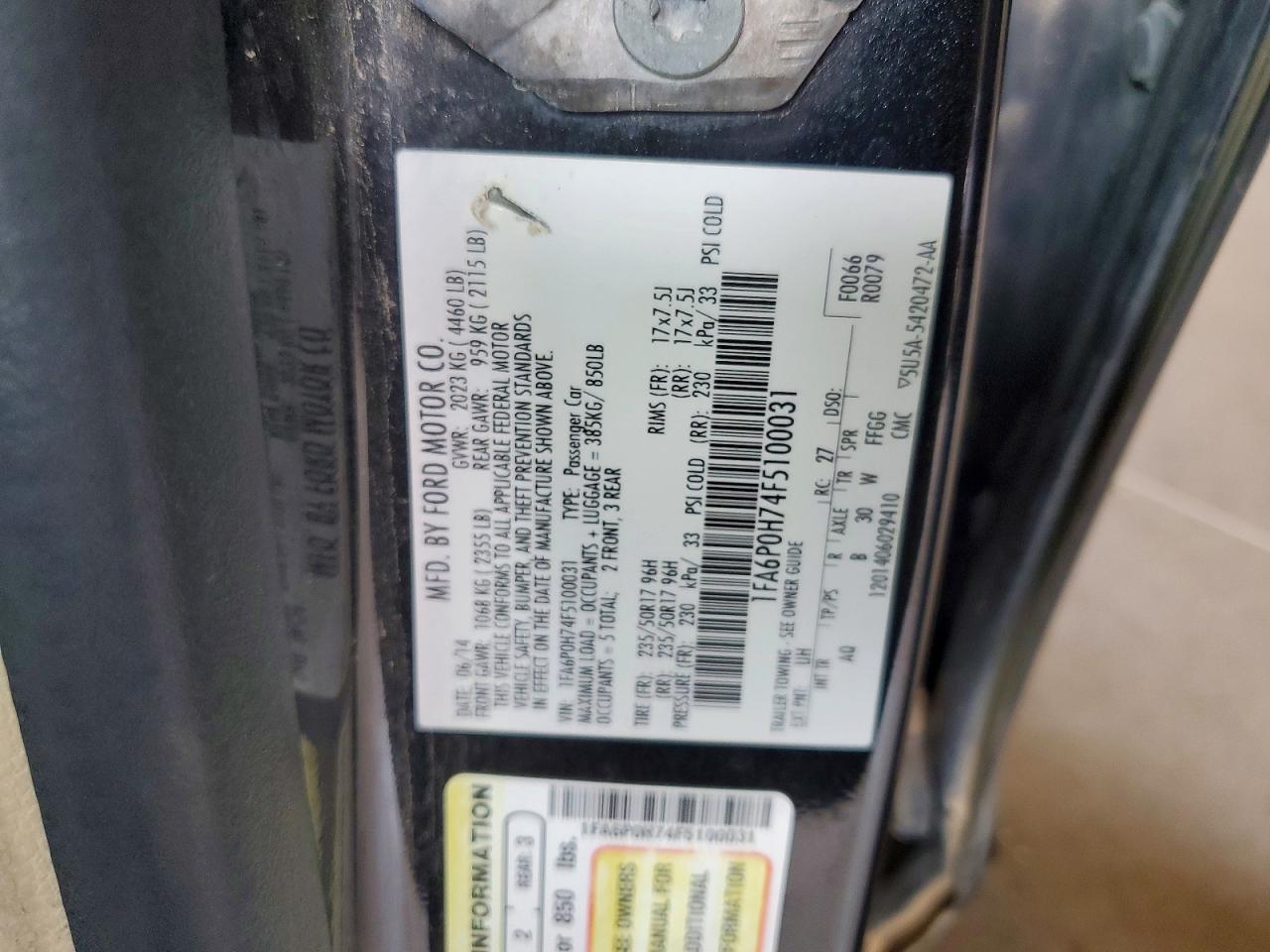 2015 Ford Fusion Se Black vin: 1FA6P0H74F5100031
