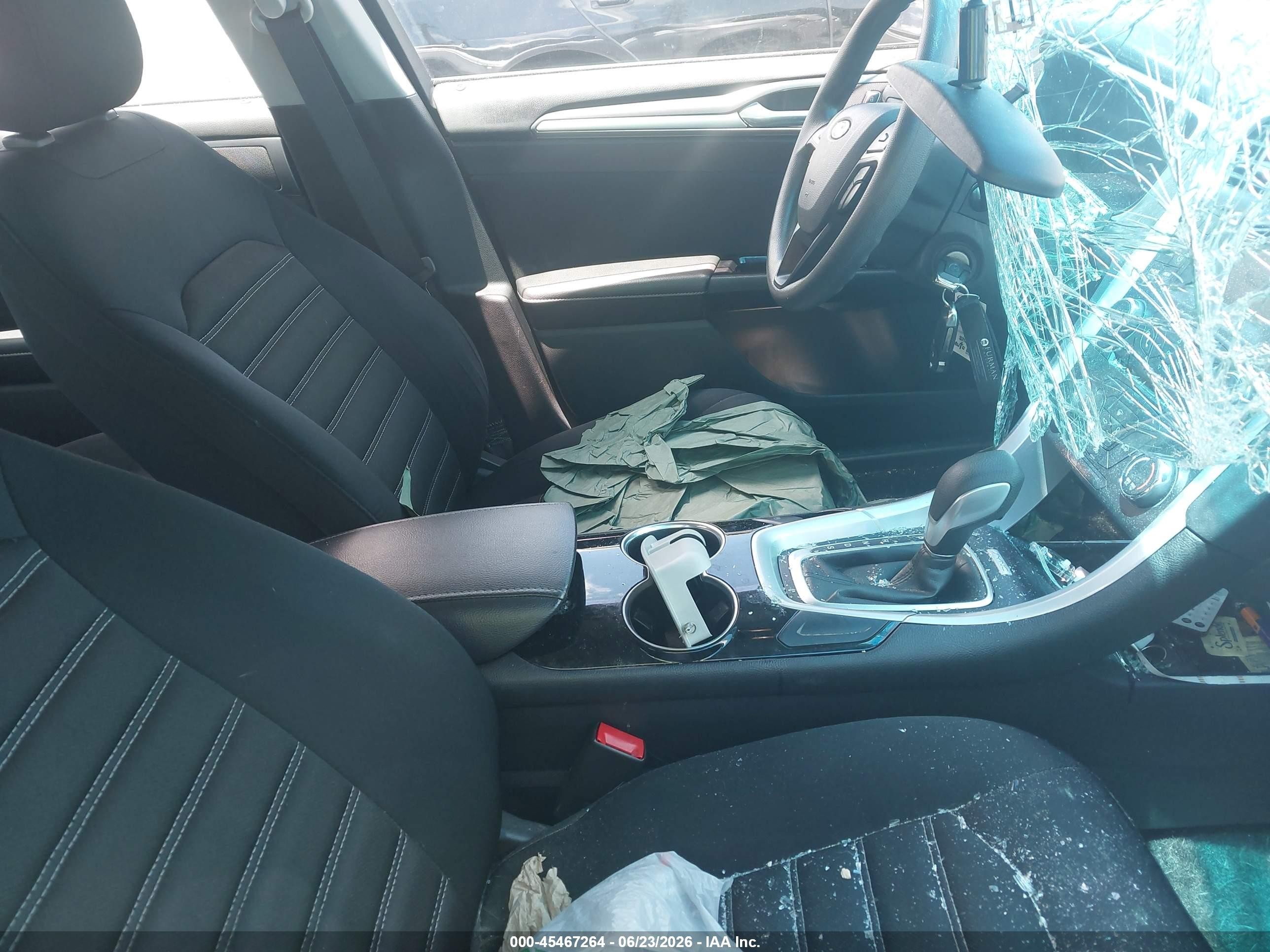 2015 Ford Fusion Se Silver vin: 1FA6P0H74F5114480