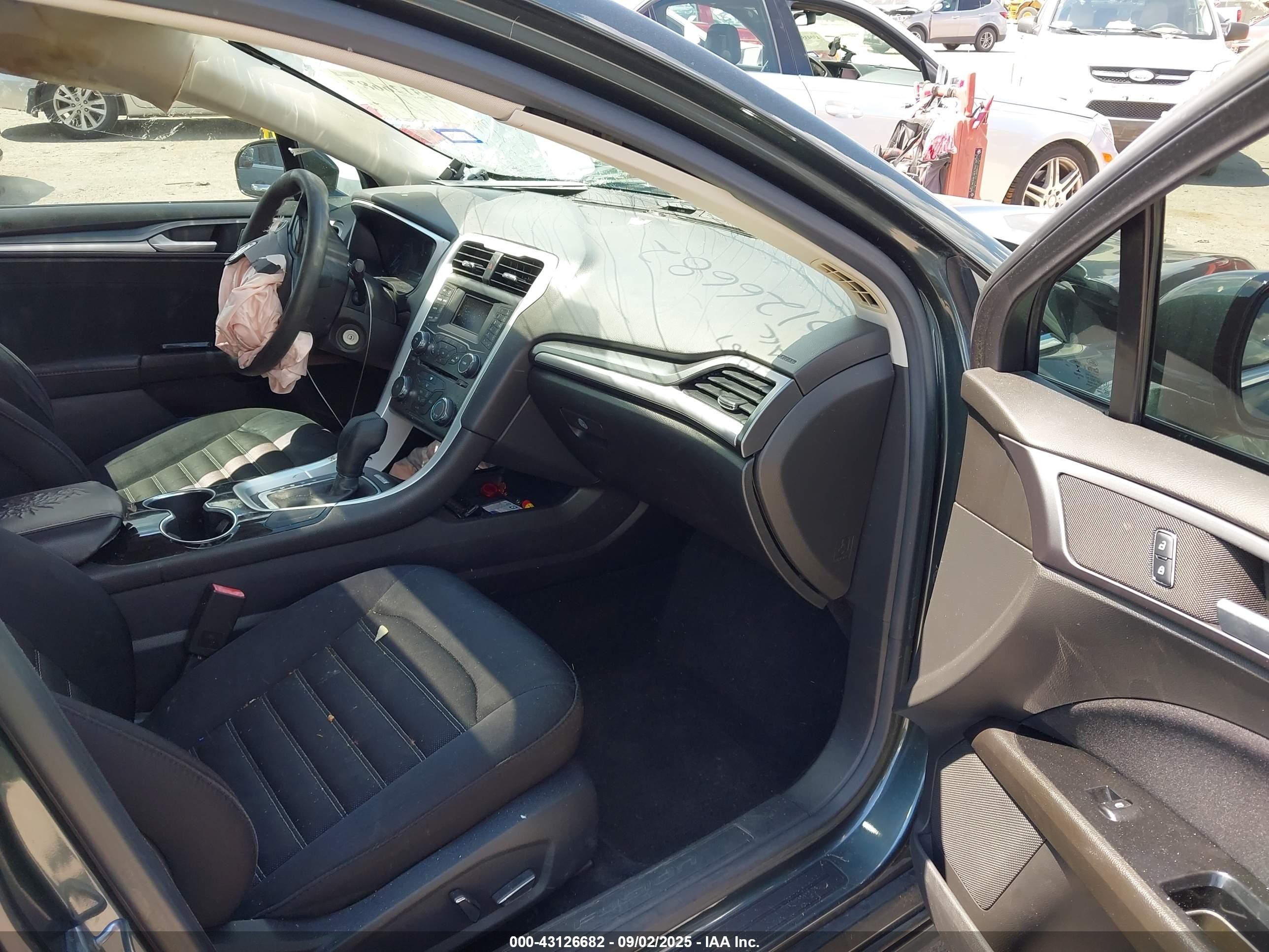 2015 Ford Fusion Se Green vin: 1FA6P0H74F5114771