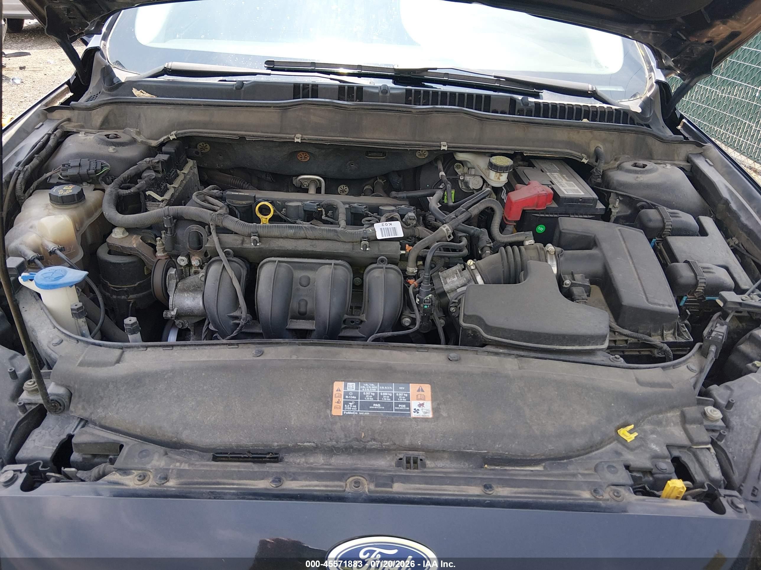 2015 Ford Fusion Se Черный vin: 1FA6P0H74F5120456