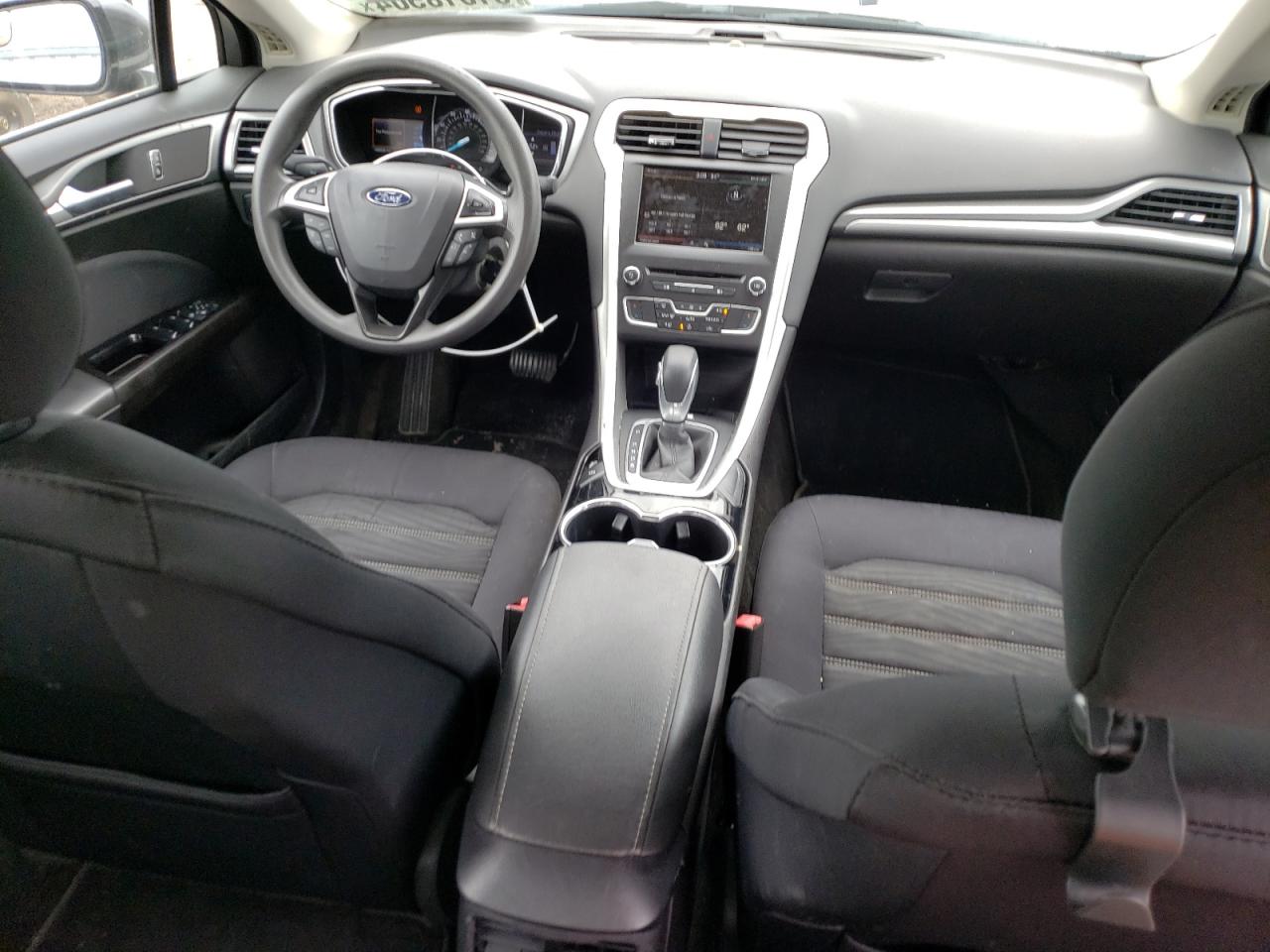 2016 Ford Fusion Se Gray vin: 1FA6P0H74G5133824