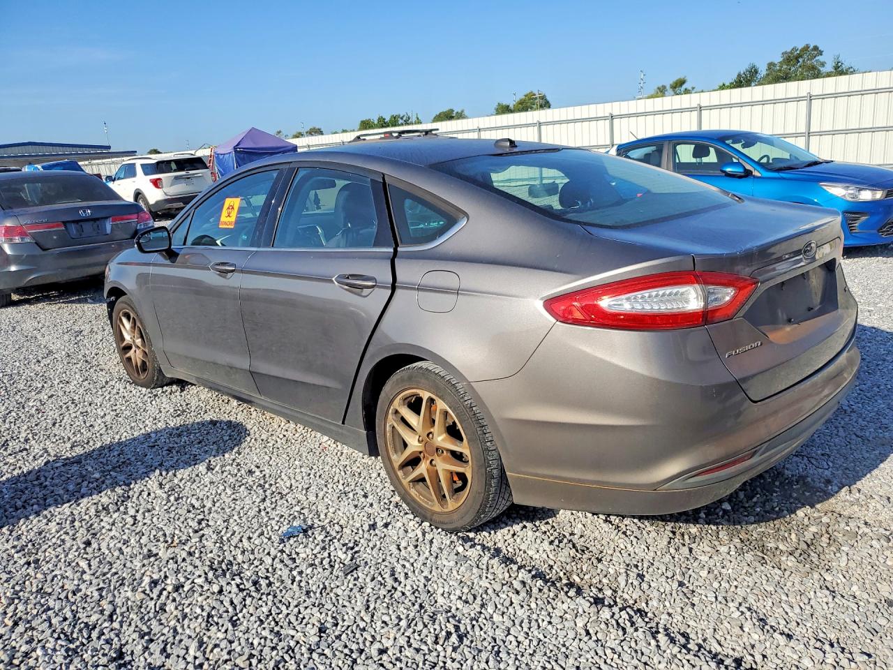 2014 Ford Fusion Se Gray vin: 1FA6P0H75E5387684