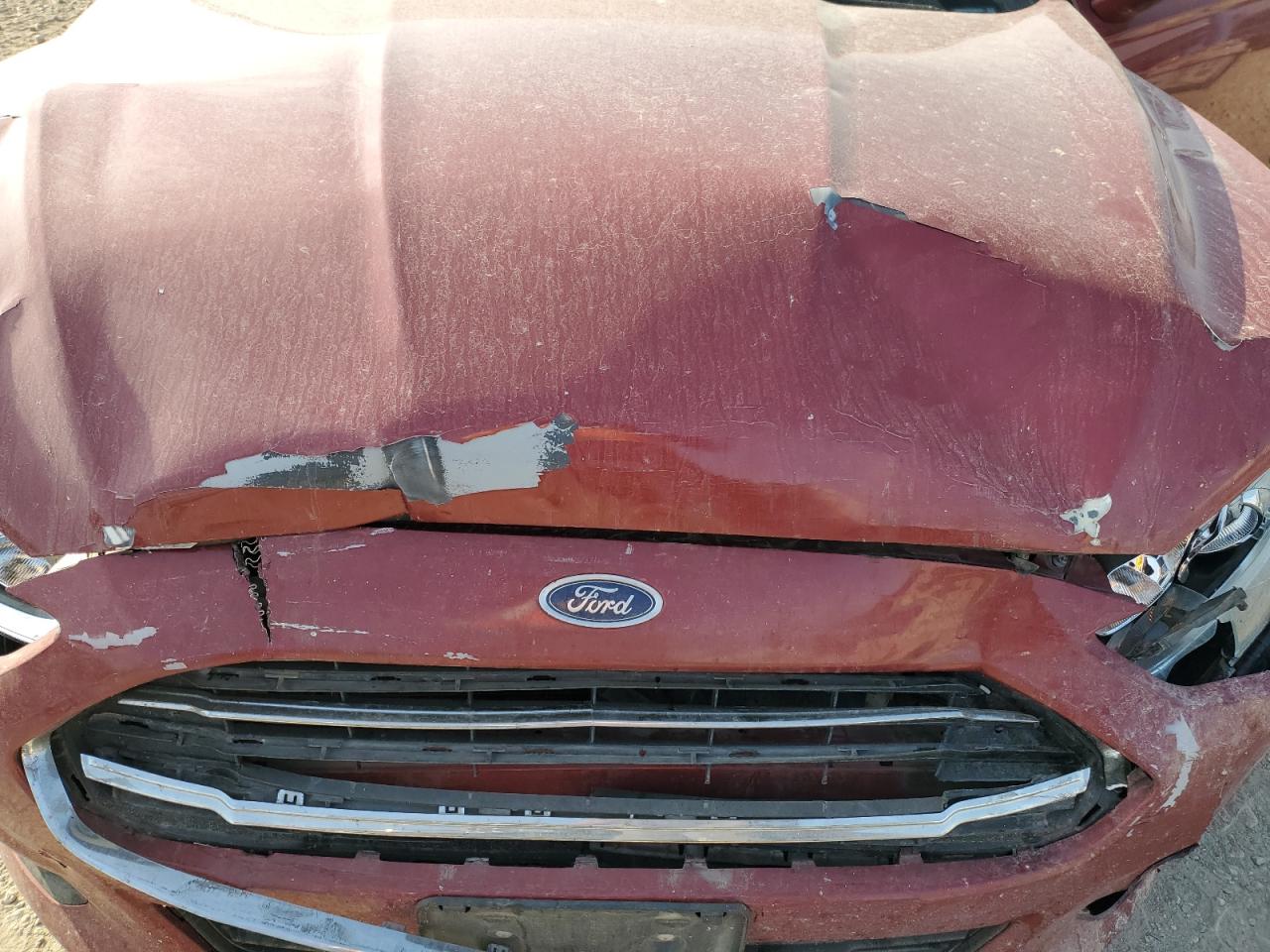 2014 Ford Fusion Se Red vin: 1FA6P0H75E5403754