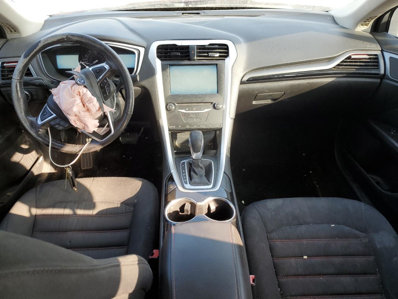 2014 Ford Fusion Se Red vin: 1FA6P0H75E5403754