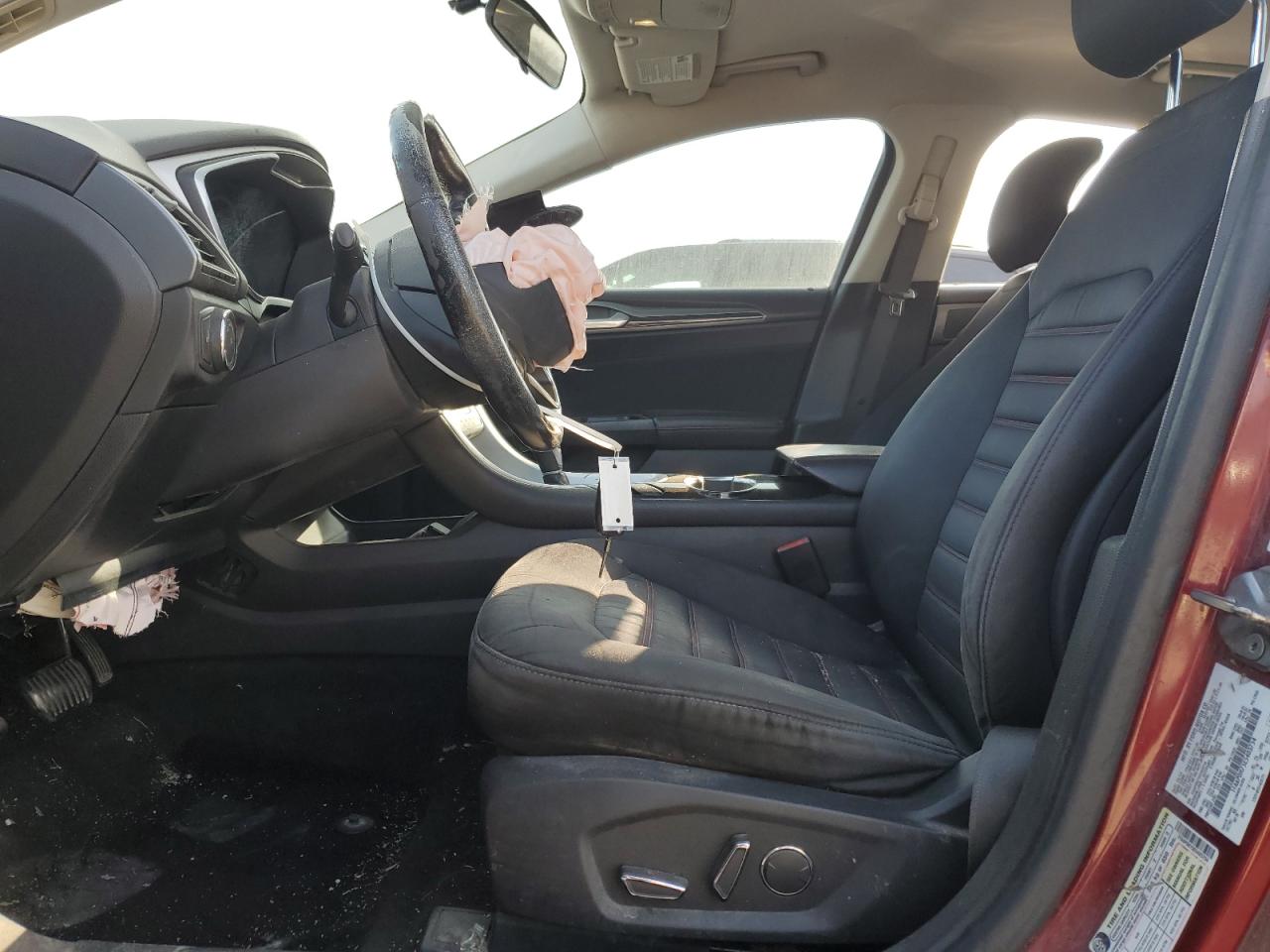 2014 Ford Fusion Se Red vin: 1FA6P0H75E5403754