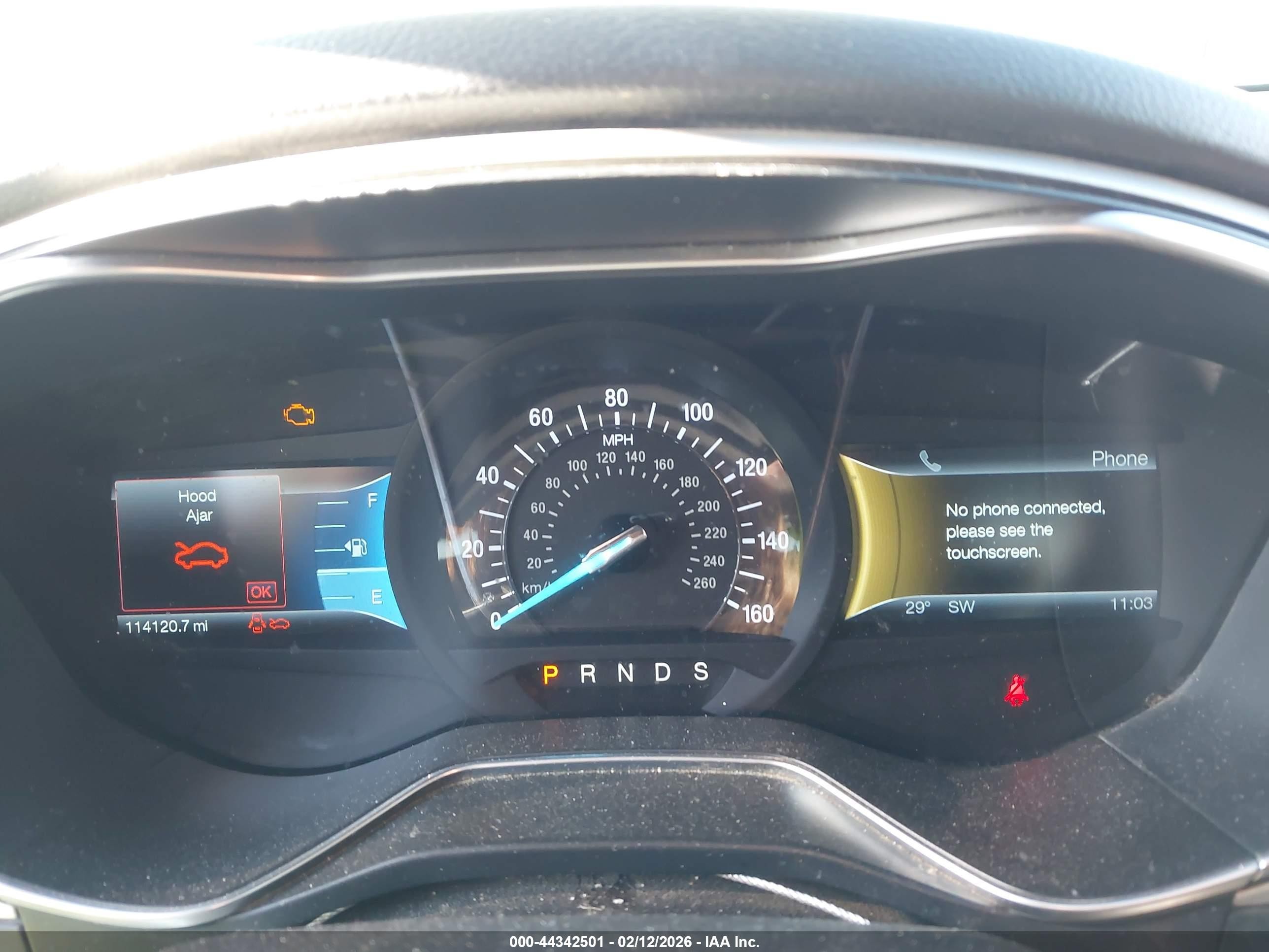 2014 Ford Fusion Se Белый vin: 1FA6P0H75E5404452