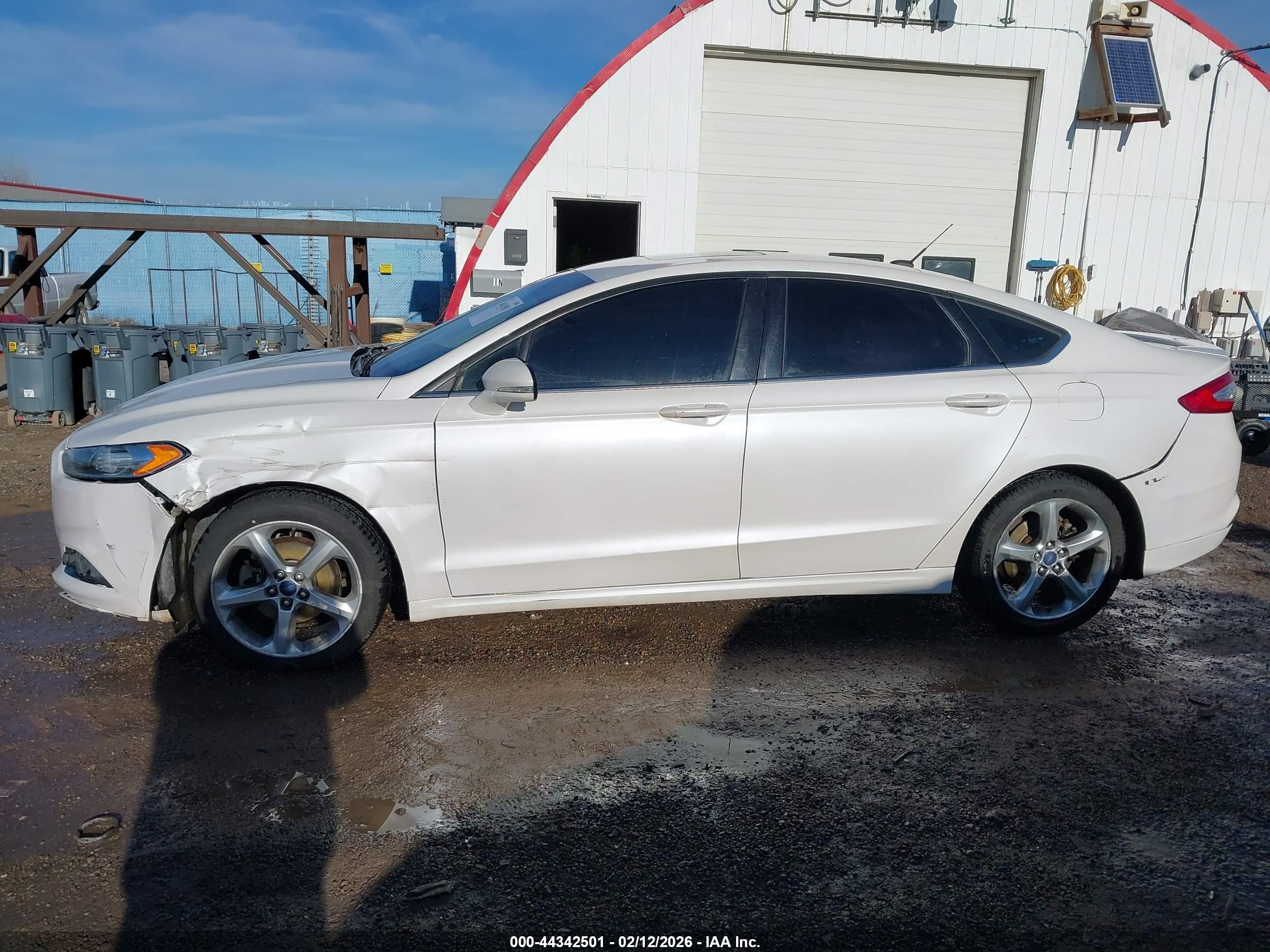2014 Ford Fusion Se Белый vin: 1FA6P0H75E5404452