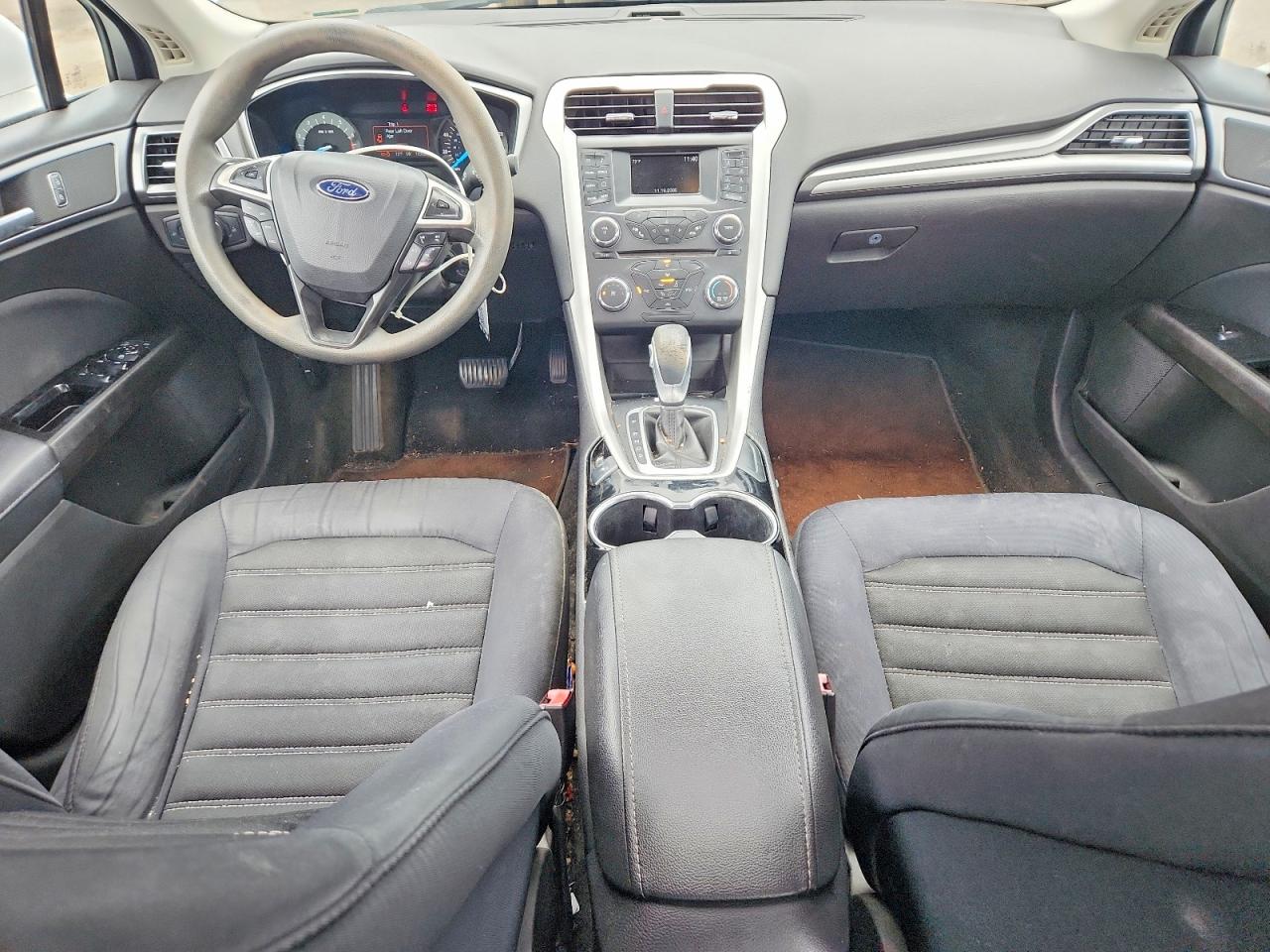 2015 Ford Fusion Se White vin: 1FA6P0H75F5122491