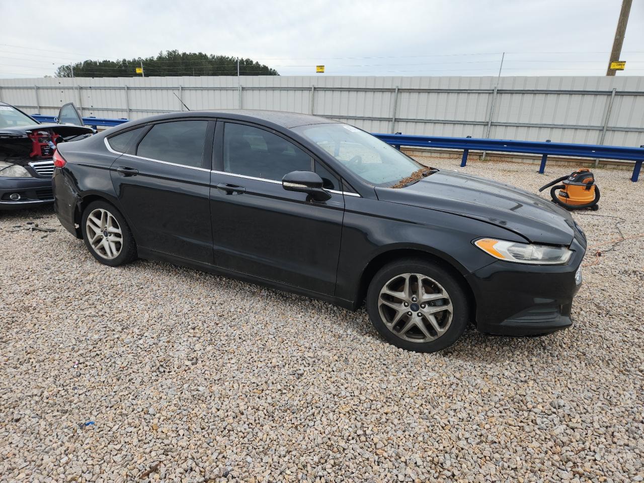 2014 Ford Fusion Se Black vin: 1FA6P0H76E5372823