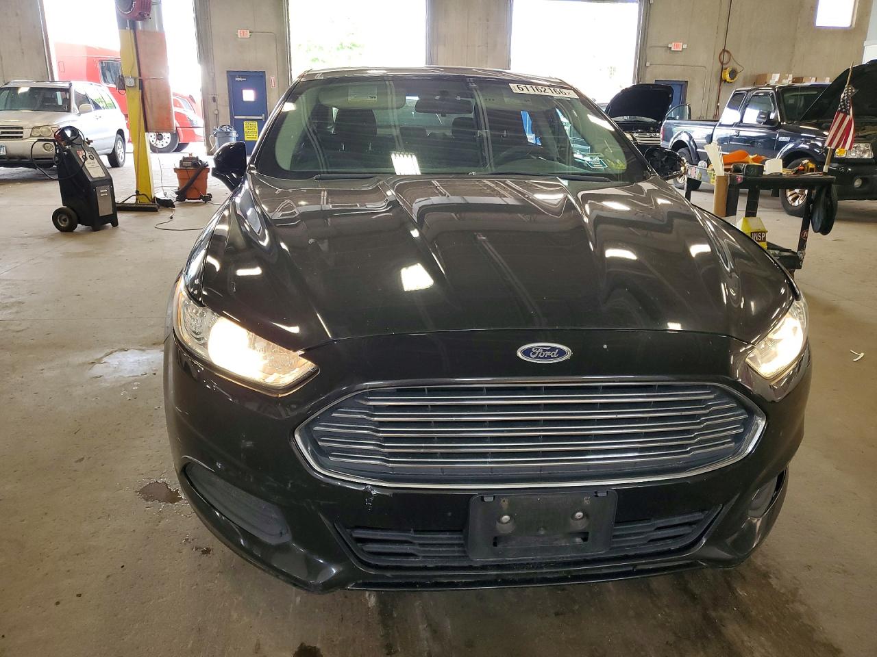 2014 Ford Fusion Se Black vin: 1FA6P0H76E5374801