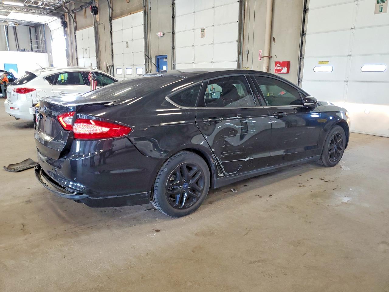 2014 Ford Fusion Se Black vin: 1FA6P0H76E5374801