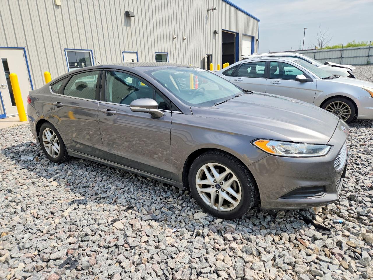 2014 Ford Fusion Se Серый vin: 1FA6P0H76E5378301