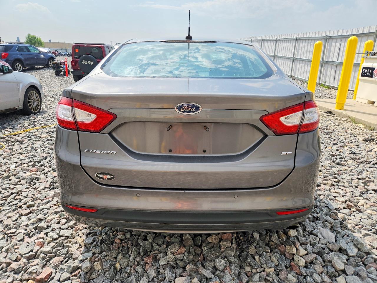 2014 Ford Fusion Se Серый vin: 1FA6P0H76E5378301