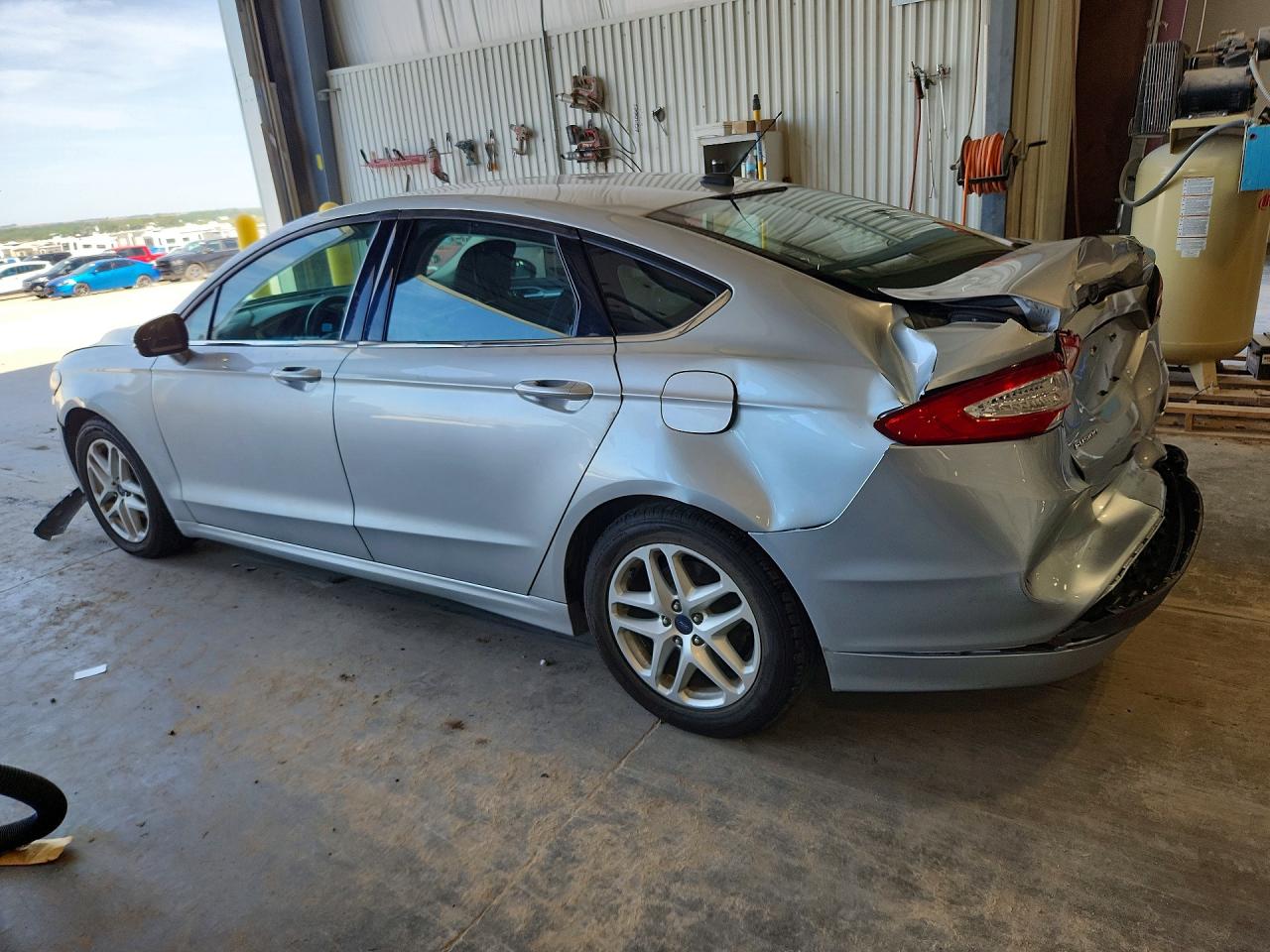 2014 Ford Fusion Se Silver vin: 1FA6P0H76E5397169