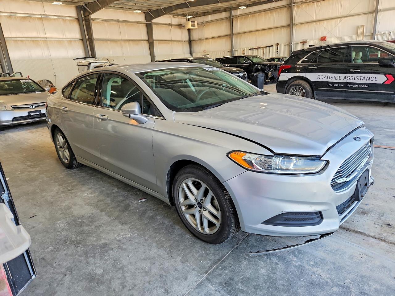 2014 Ford Fusion Se Silver vin: 1FA6P0H76E5397169
