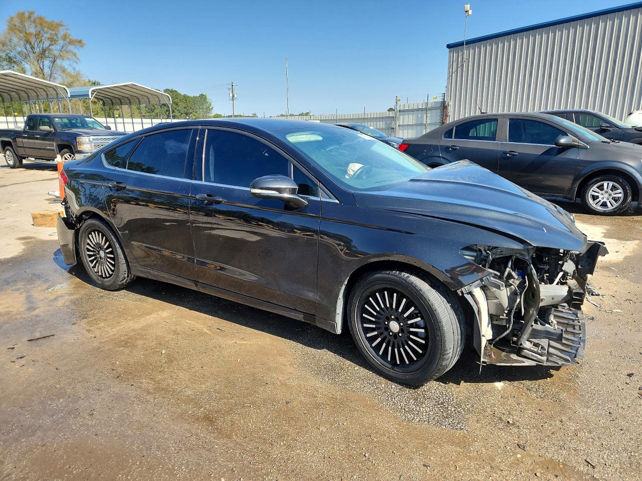 2014 Ford Fusion Se Black vin: 1FA6P0H76E5397348